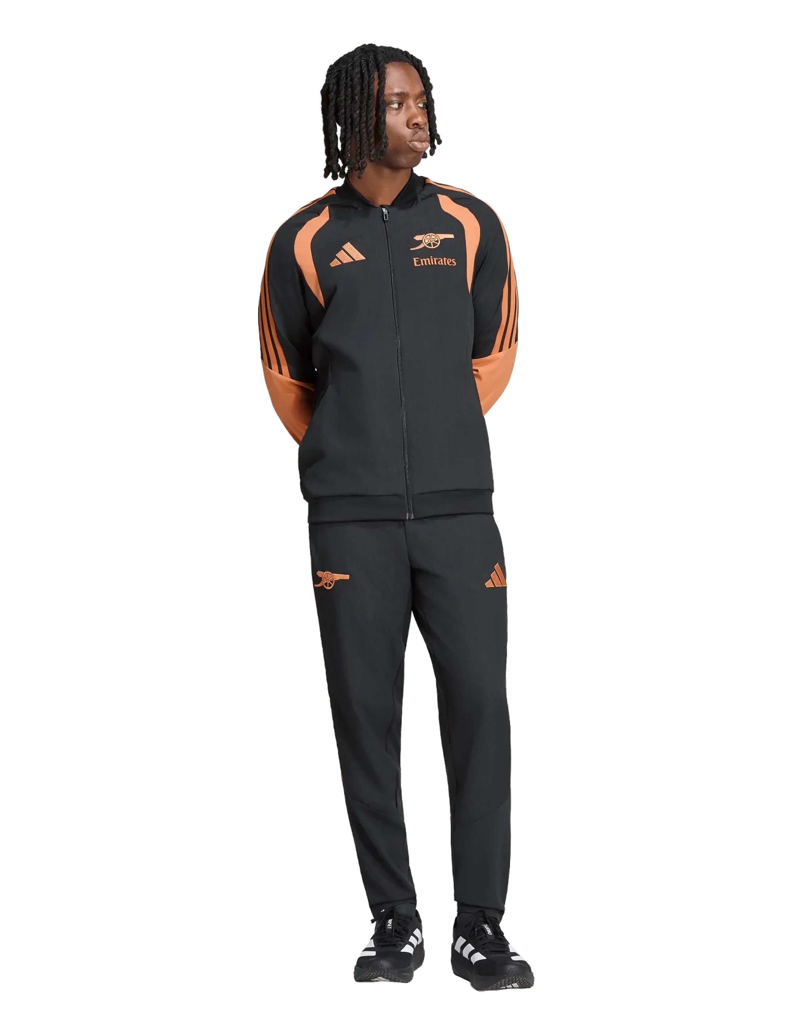 adidas Performance Arsenal F.c Pre Jacket, S, Sport Jackets, Schwarz - Training Männerswear