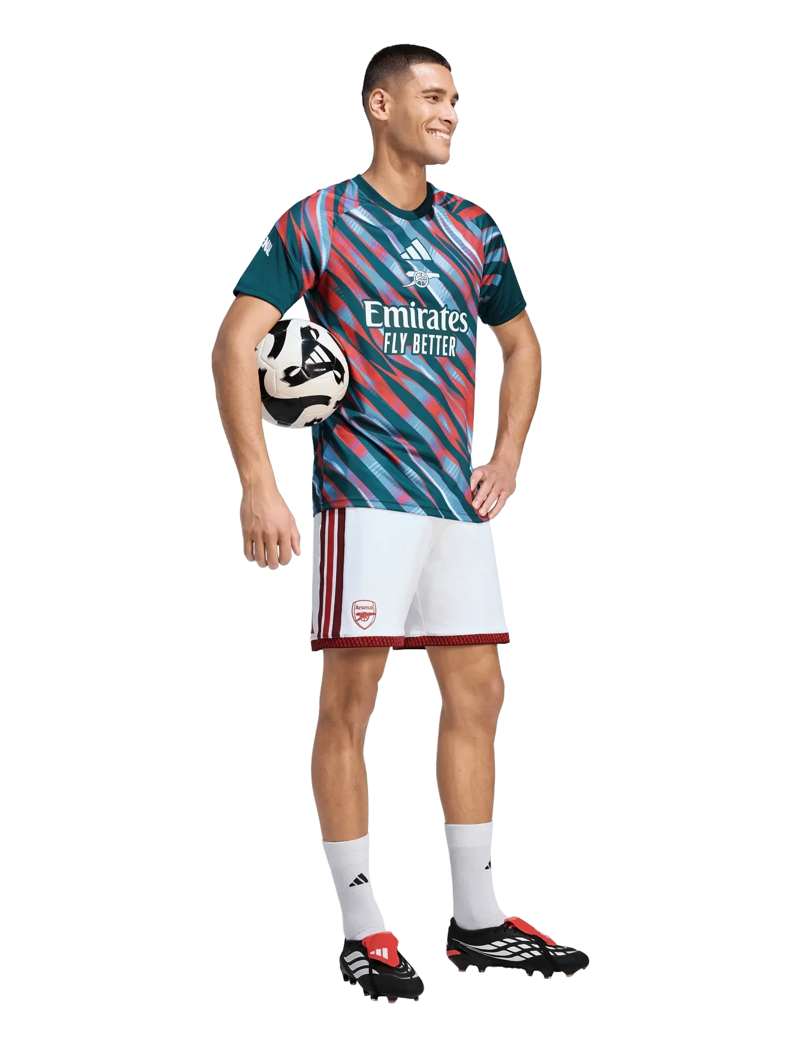 adidas Performance Arsenal F.c. Pre Shirt, L, Multi/patterned, Sport Overdele > Sport Football Shirts, Herre