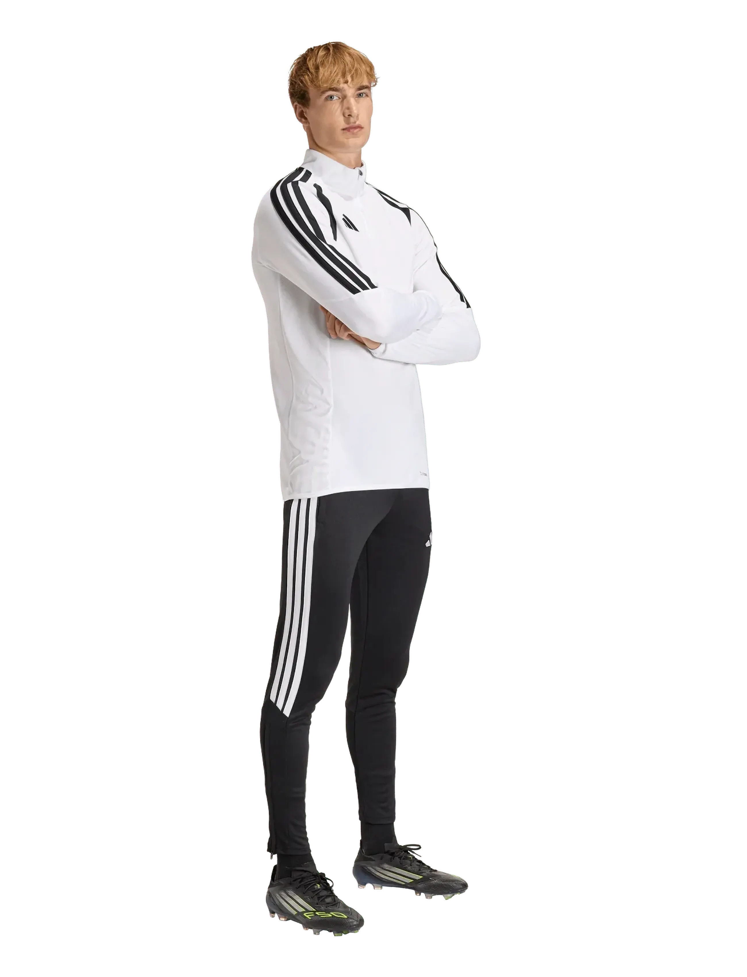 adidas Performance - TIRO26L TR TOP - långärmade tröjor - white/black/black - 0