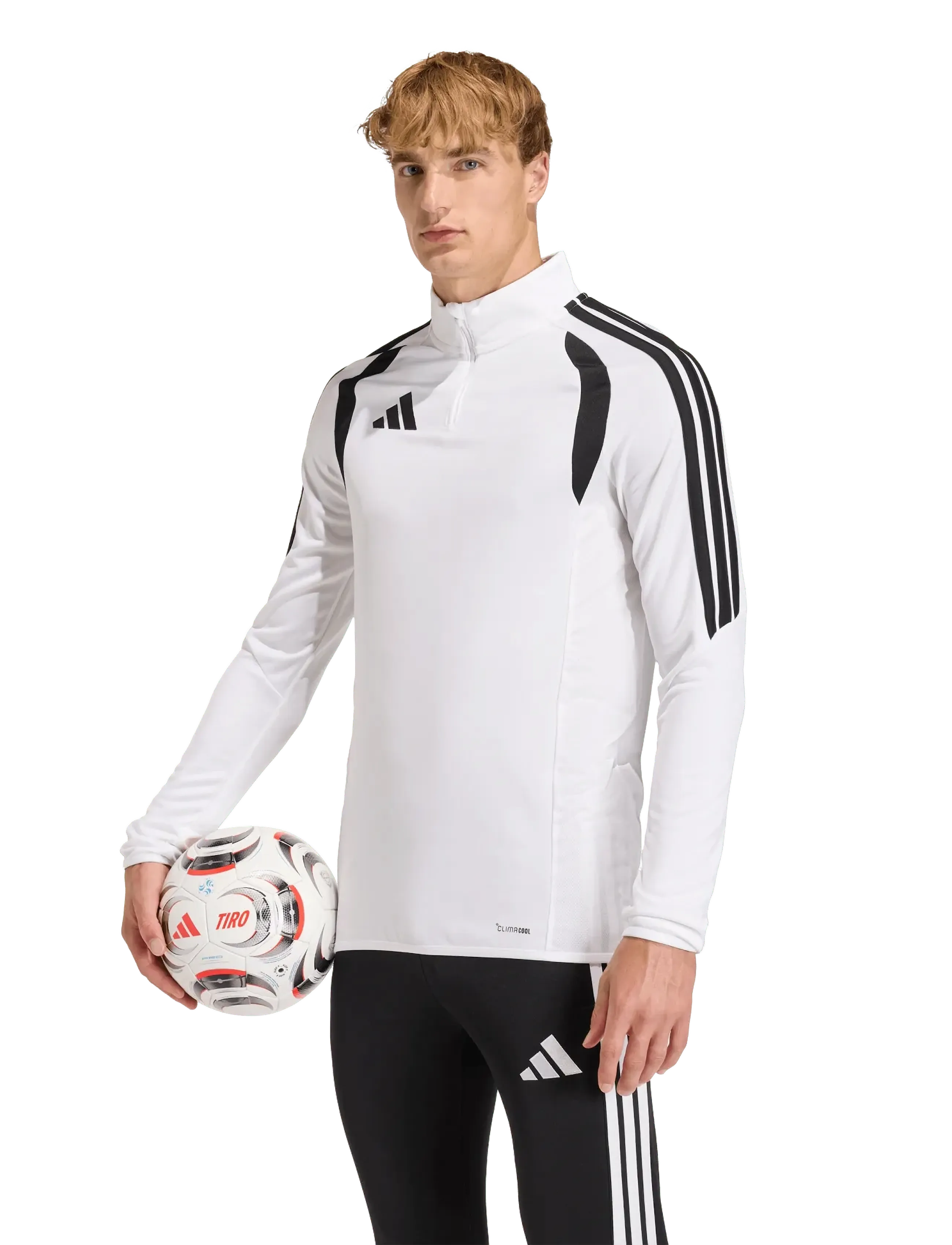 adidas Performance - TIRO26L TR TOP - långärmade tröjor - white/black/black - 5