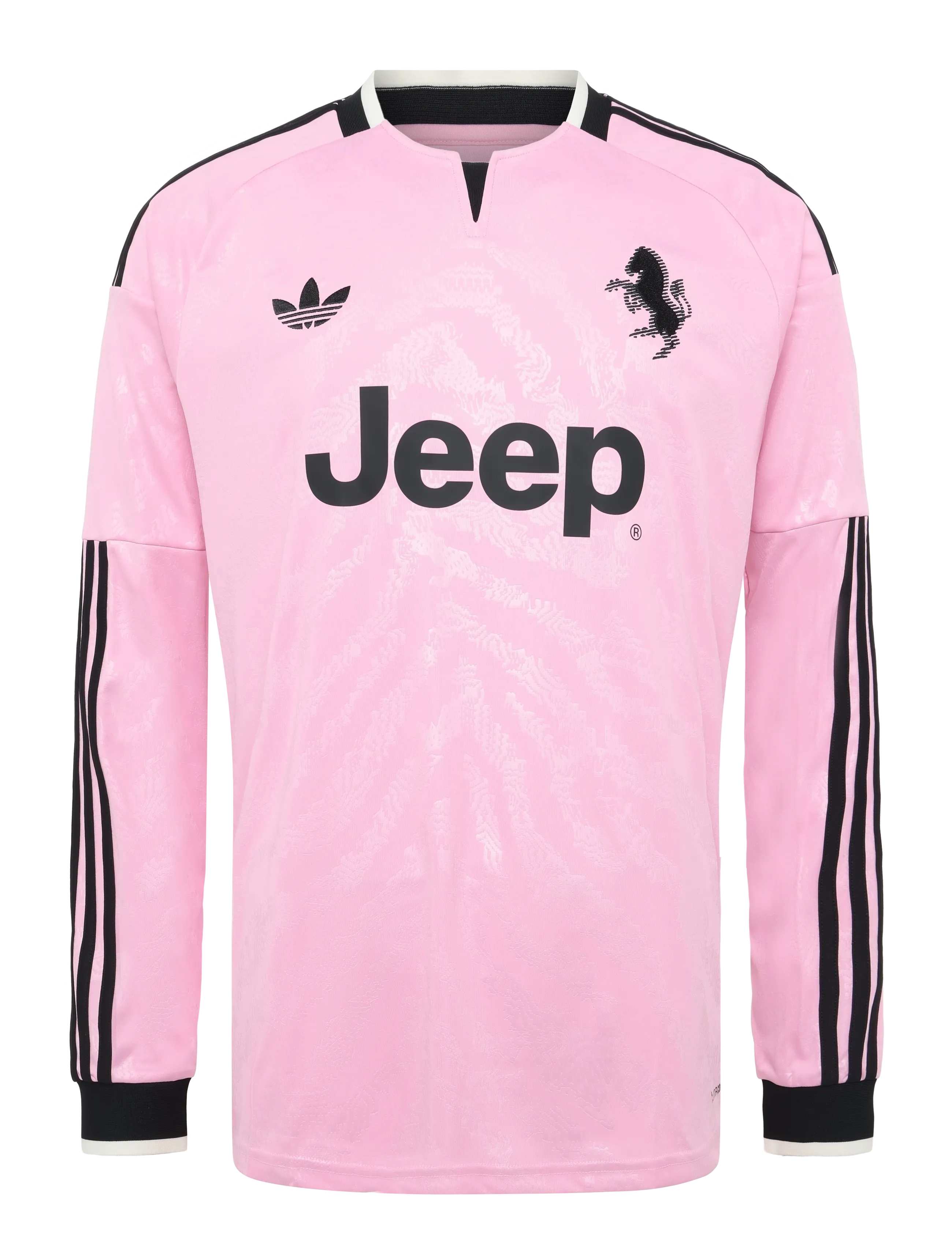 adidas Performance JUVE A JSY L - Vis alt - TRUPNK/BLACK / pink/rose