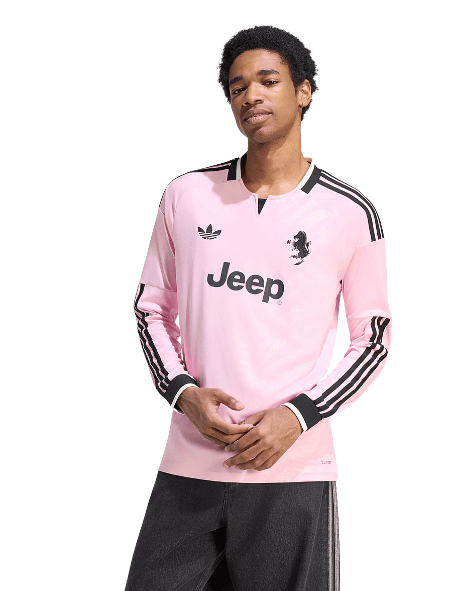 adidas Performance - JUVE A JSY L - fußballoberteile - trupnk/black - 0