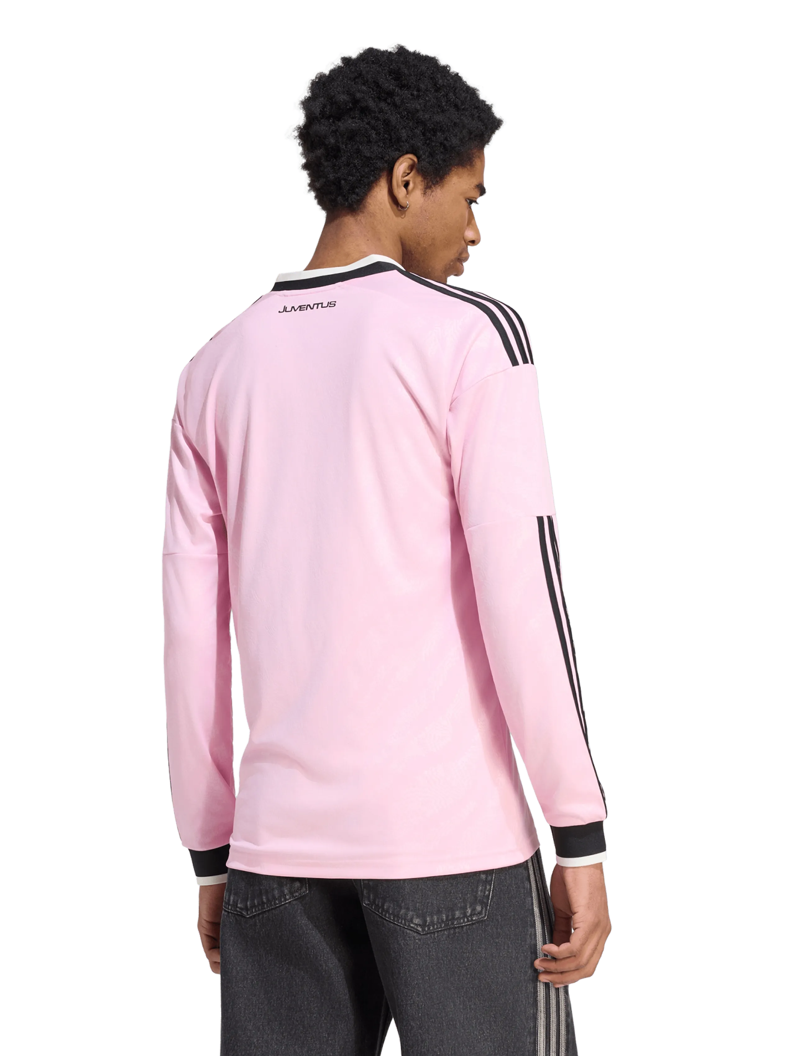 adidas Performance - JUVE A JSY L - fußballoberteile - trupnk/black - 3