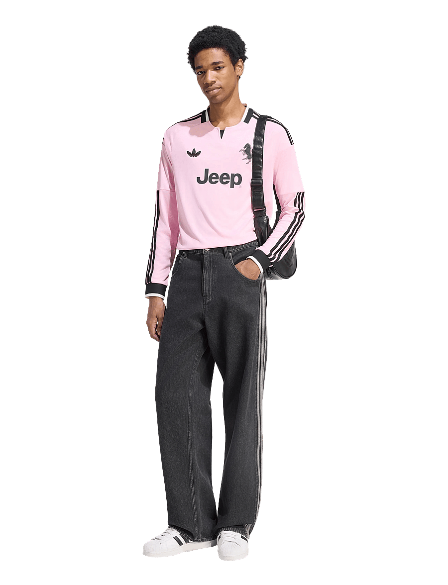 adidas Performance - JUVE A JSY L - fußballoberteile - trupnk/black - 4