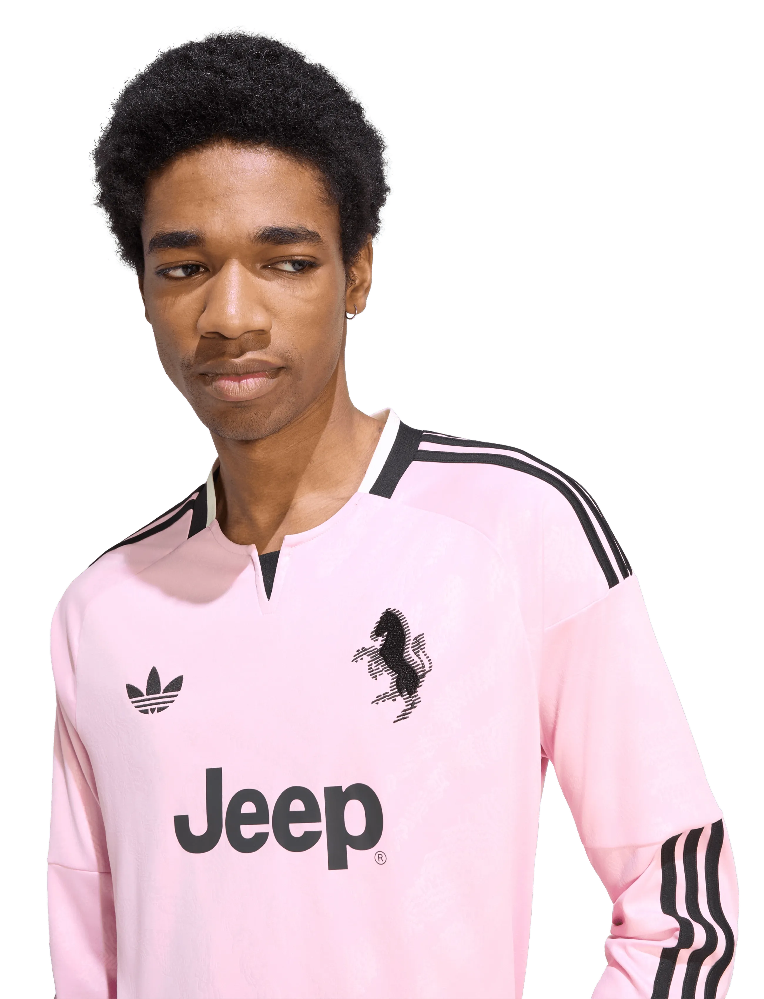 adidas Performance - JUVE A JSY L - fußballoberteile - trupnk/black - 5
