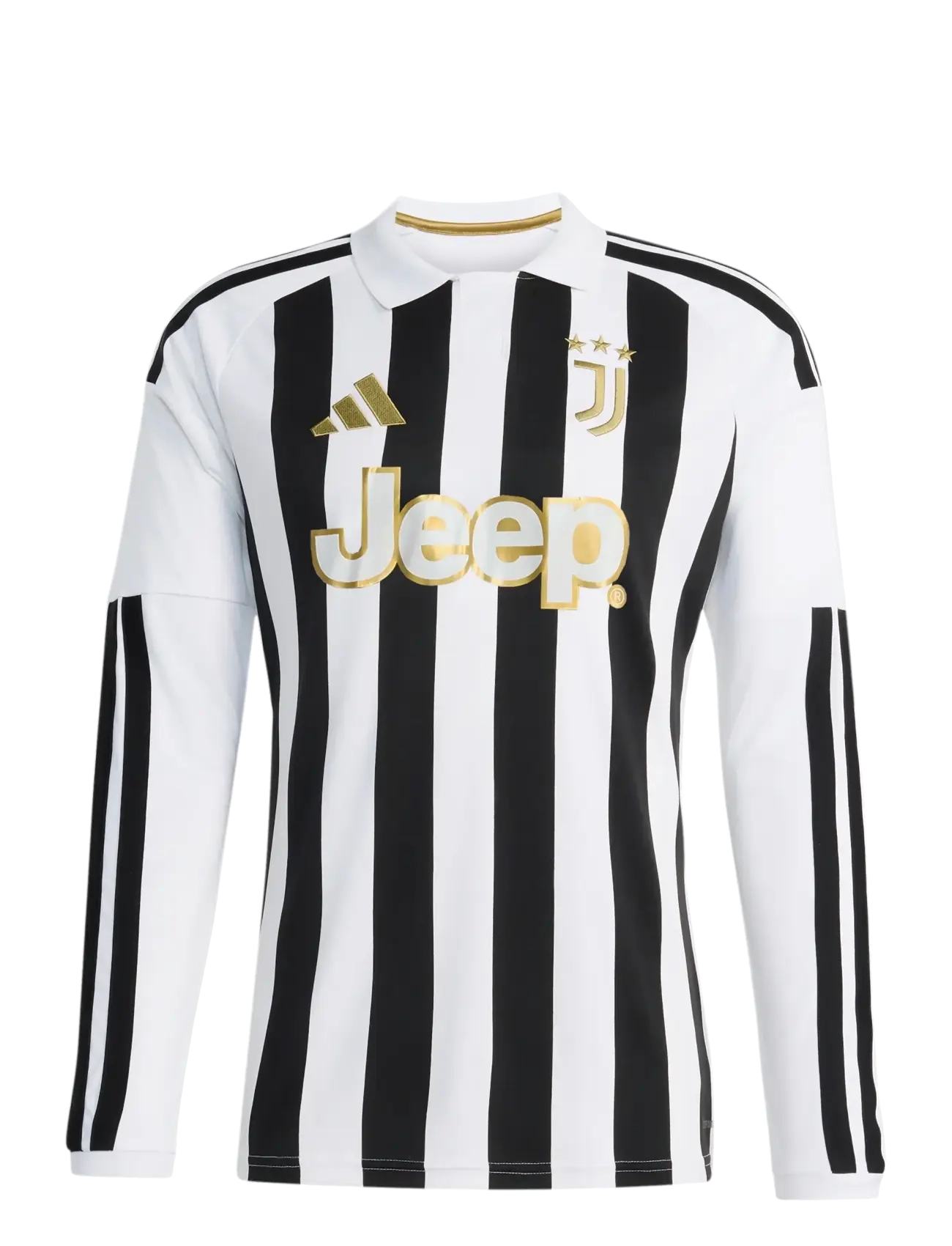 adidas Performance JUVE H JSY L - Jalgpallisärgid - WHITE/BLACK / white