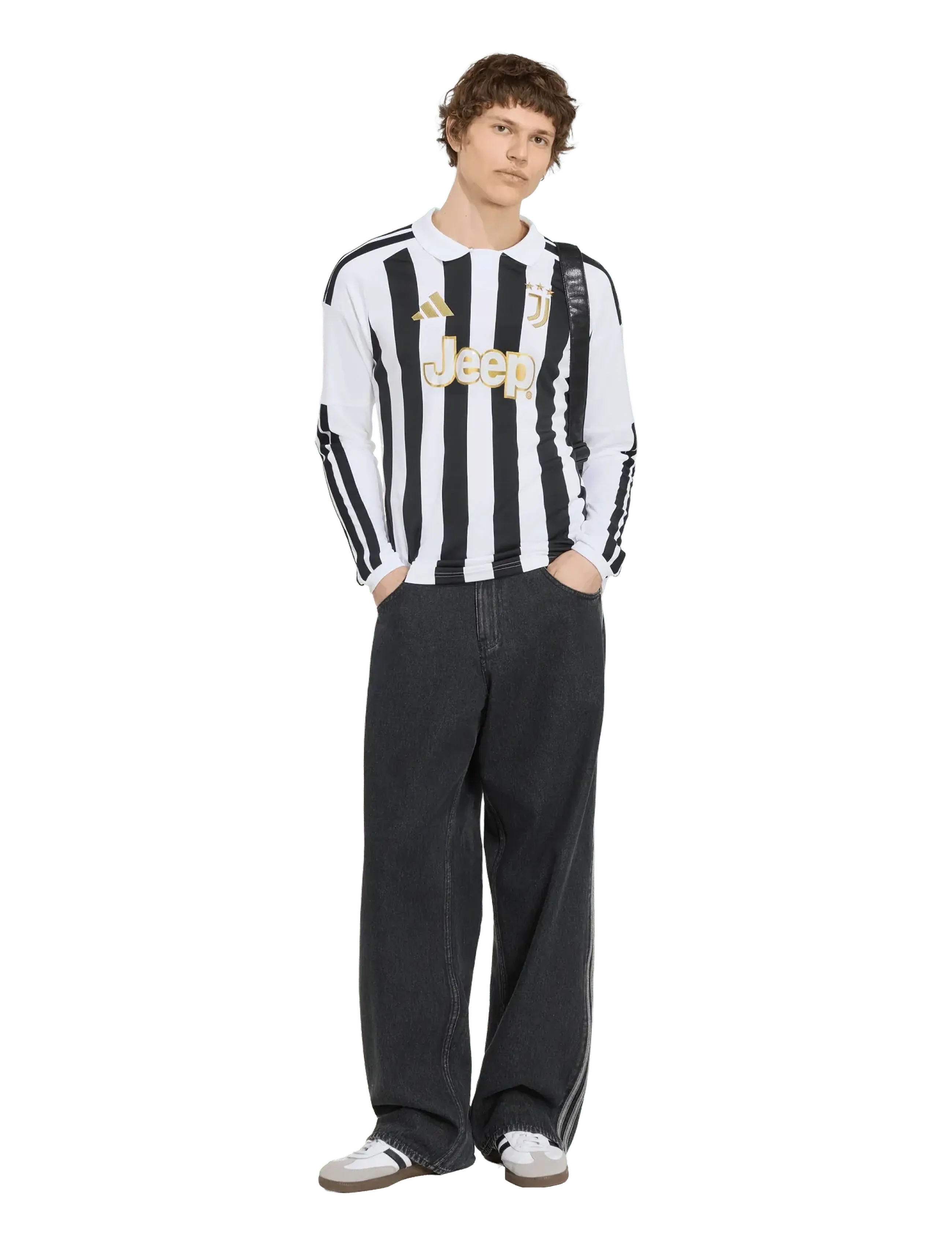 adidas Performance Juventus Home Jersey Long-Sleeved, XL, Sport Oberteile, Weiß - Football Shirts, Männerswear