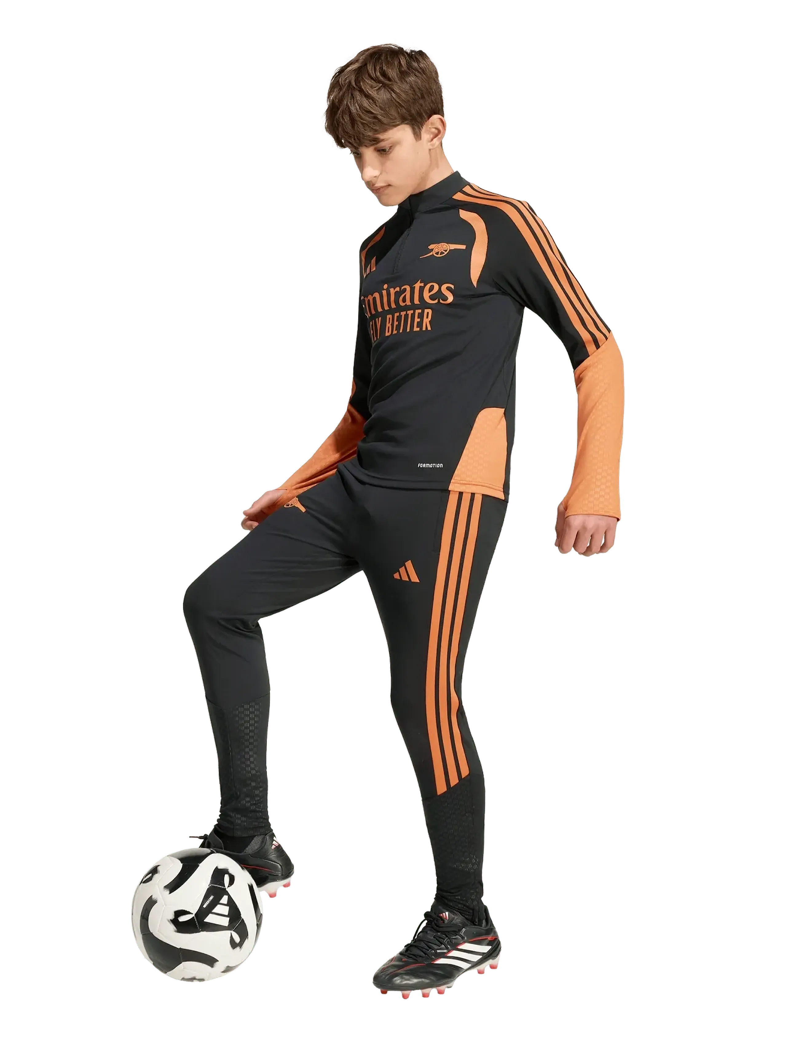 adidas Performance Arsenal Fc Training Pant Youth, 140, Unterteile, Schwarz - Running-training Tights, Kinder