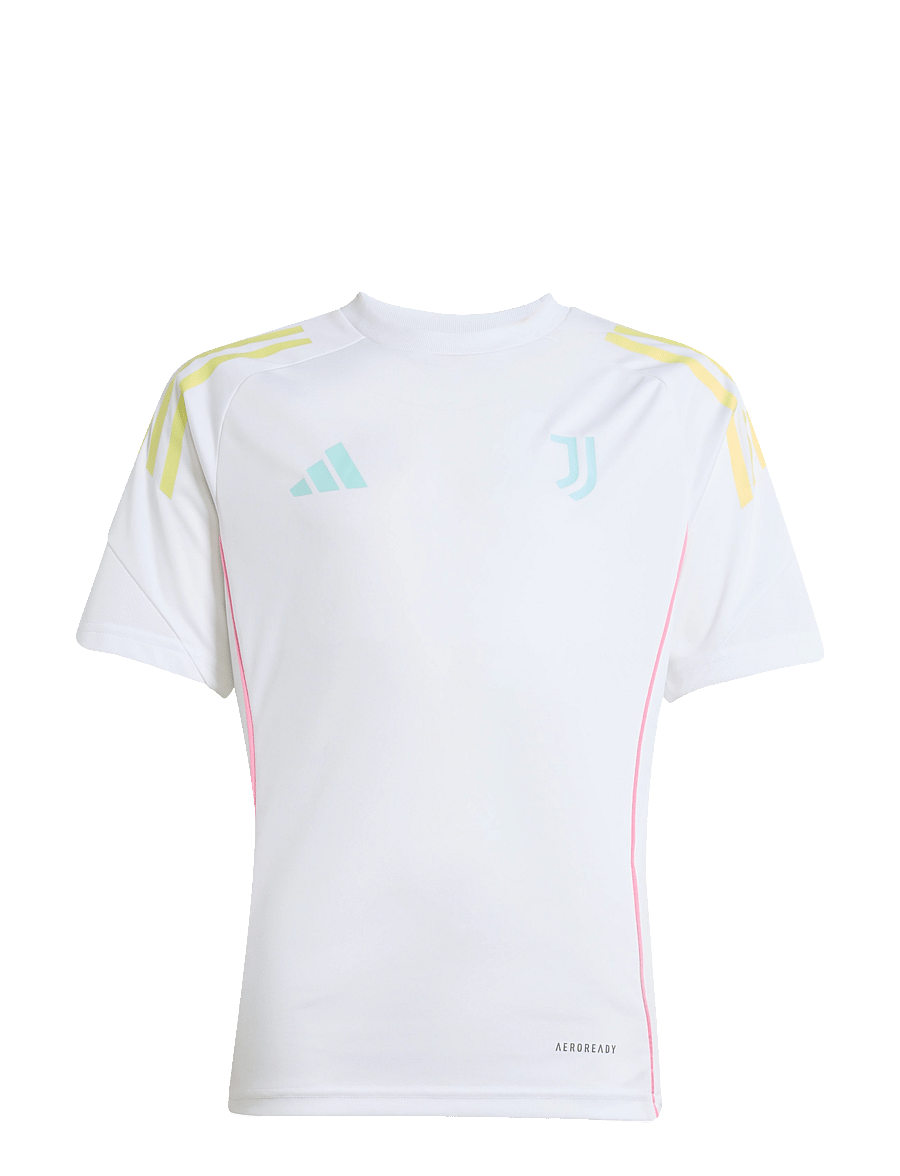 adidas Performance - JUVE TR JSY Y - lyhythihaiset t-paidat - white - 1