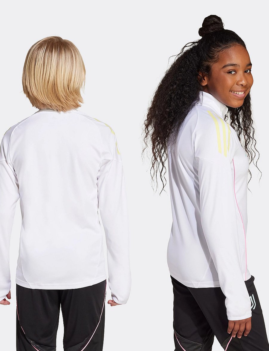 adidas Performance - Juventus FC TR TOP Y - sweatshirts - white - 2