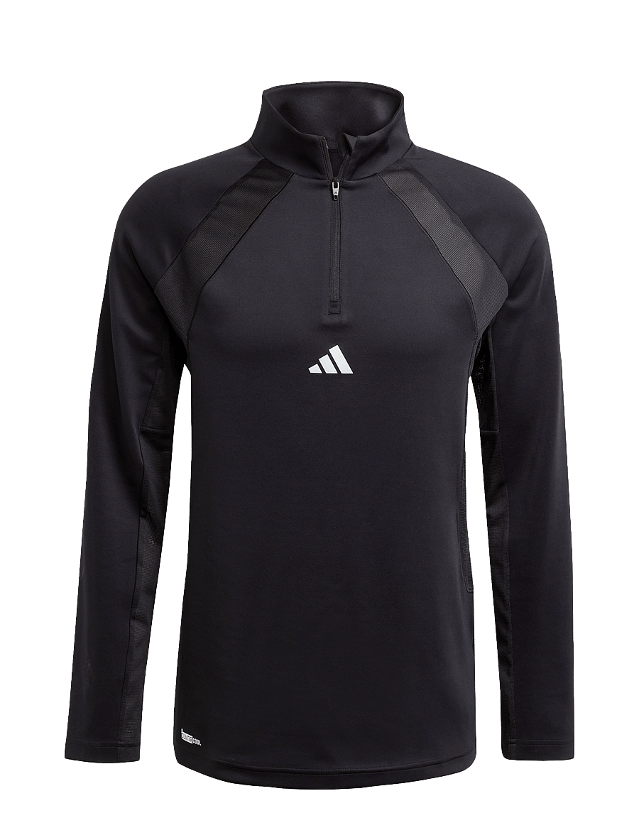 adidas Performance - TECH APP 1/4 Z - dressipluusid - black/carbon - 1