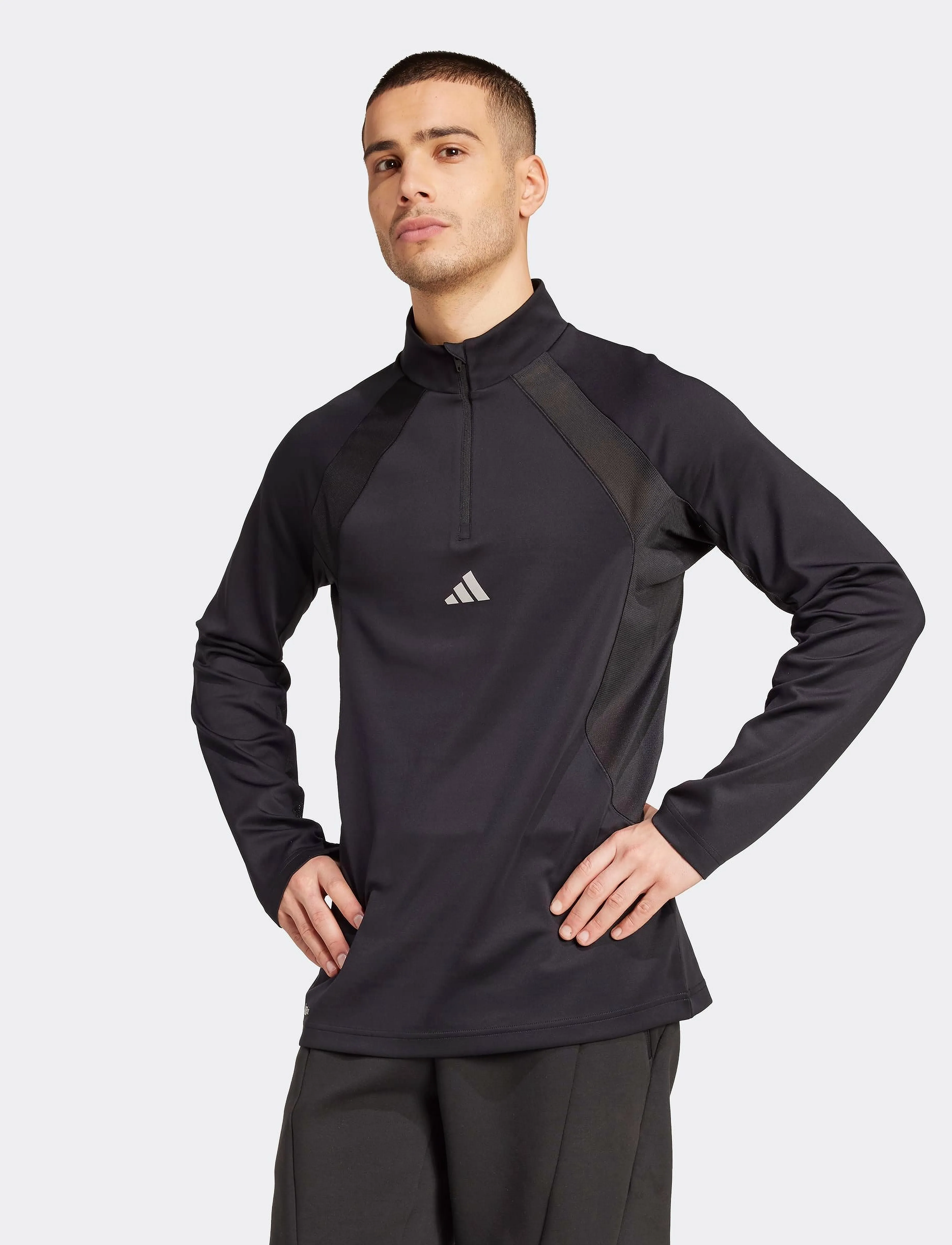 adidas Performance - TECH APP 1/4 Z - sportiska stila džemperi - black/carbon - 4
