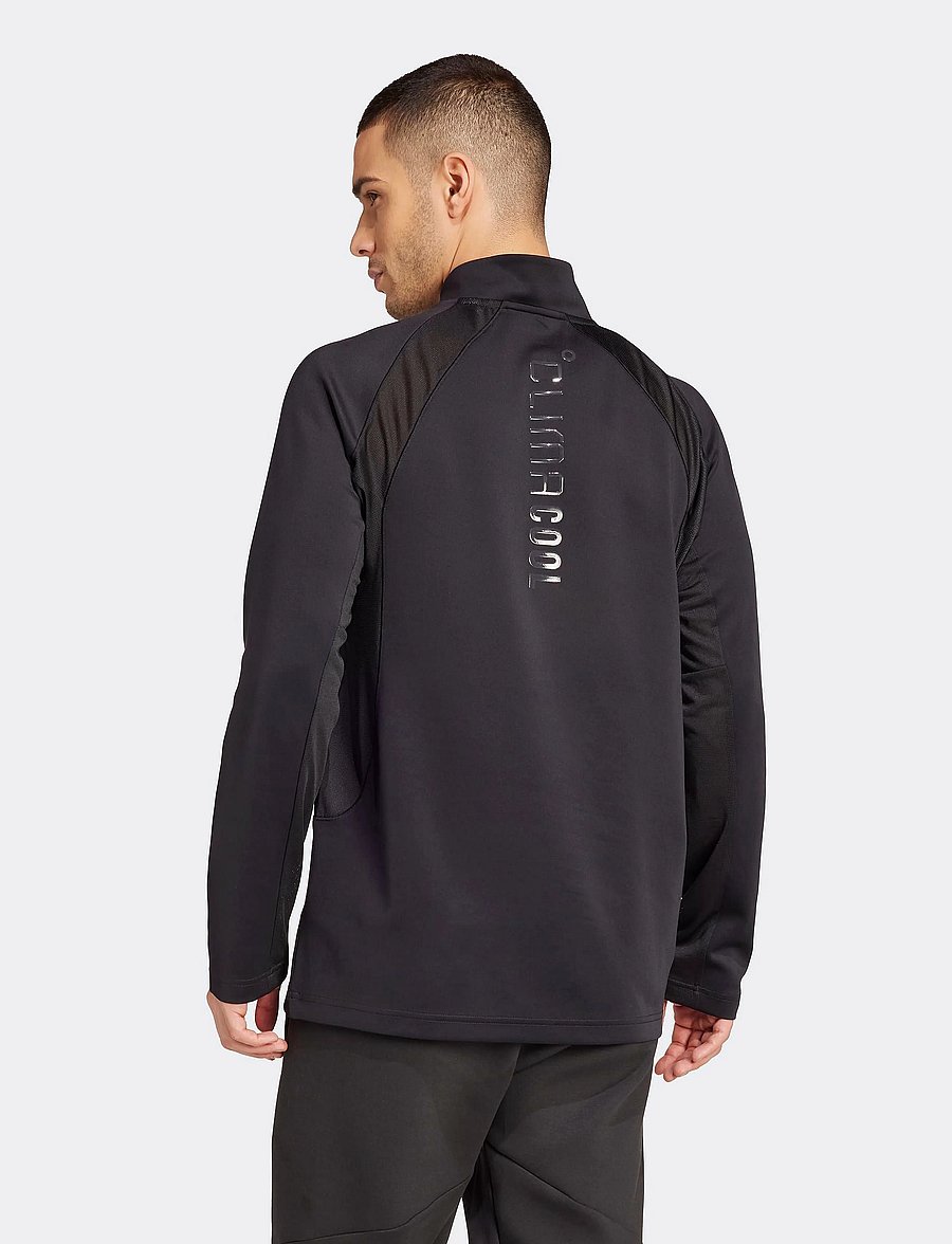 adidas Performance - TECH APP 1/4 Z - dressipluusid - black/carbon - 5