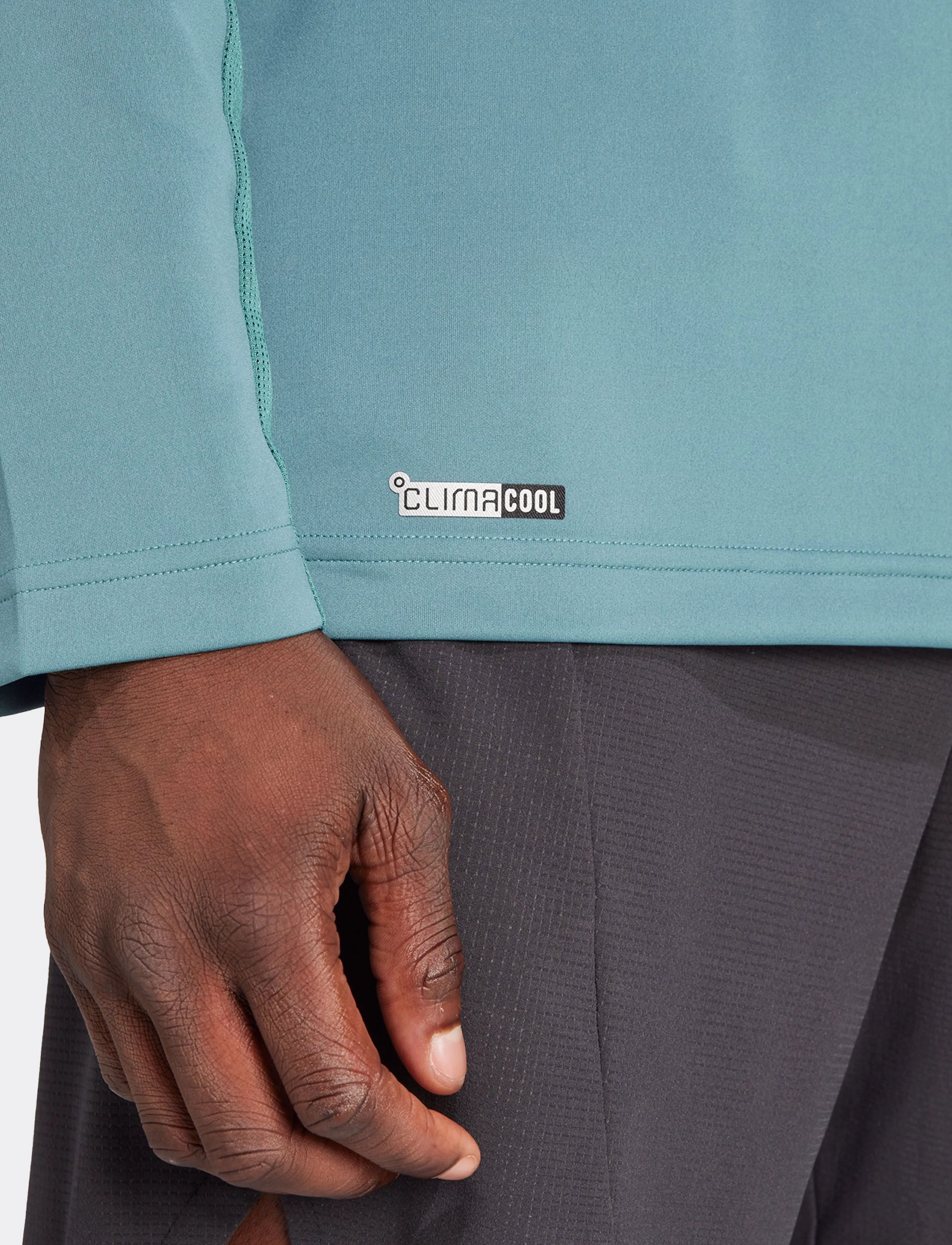 Adidas Performance Funktionstopp 'Tech Apparel' blå / grön herr – bild 3