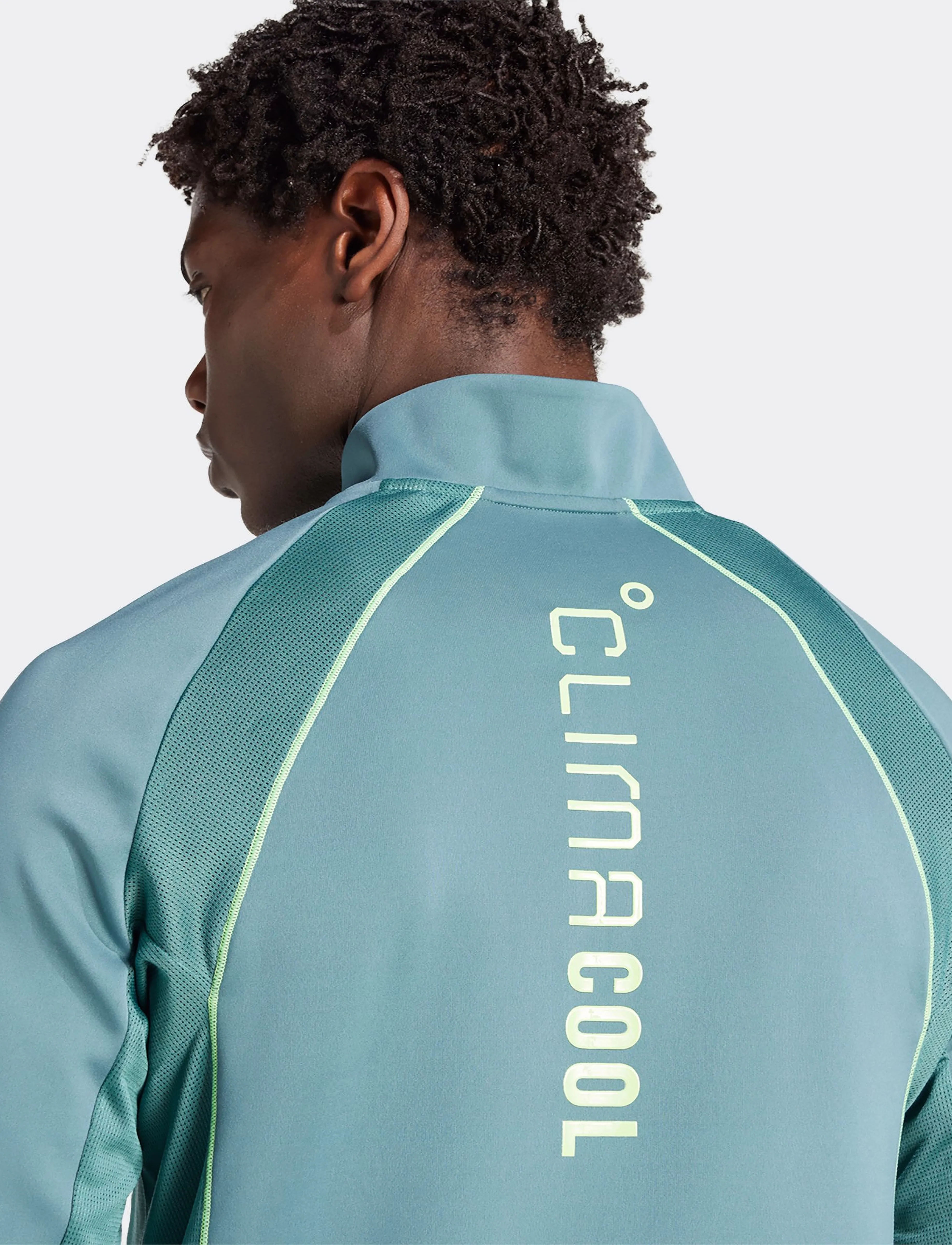 Adidas Performance Funktionstopp 'Tech Apparel' blå / grön herr – bild 6