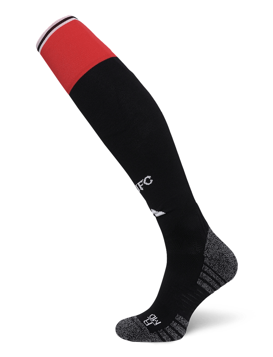 adidas Performance - MUFC H SO - fodboldsokker - black - 0