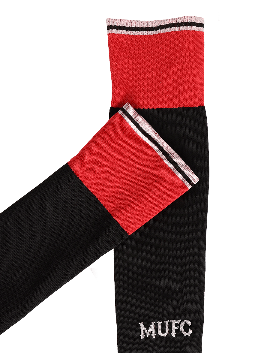 adidas Performance - MUFC H SO - fodboldsokker - black - 2