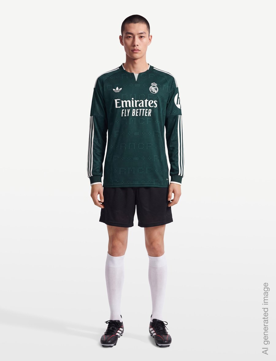 adidas Performance - Real Madrid Away Jersey LS - jalkapallopaidat - aurivy - 0