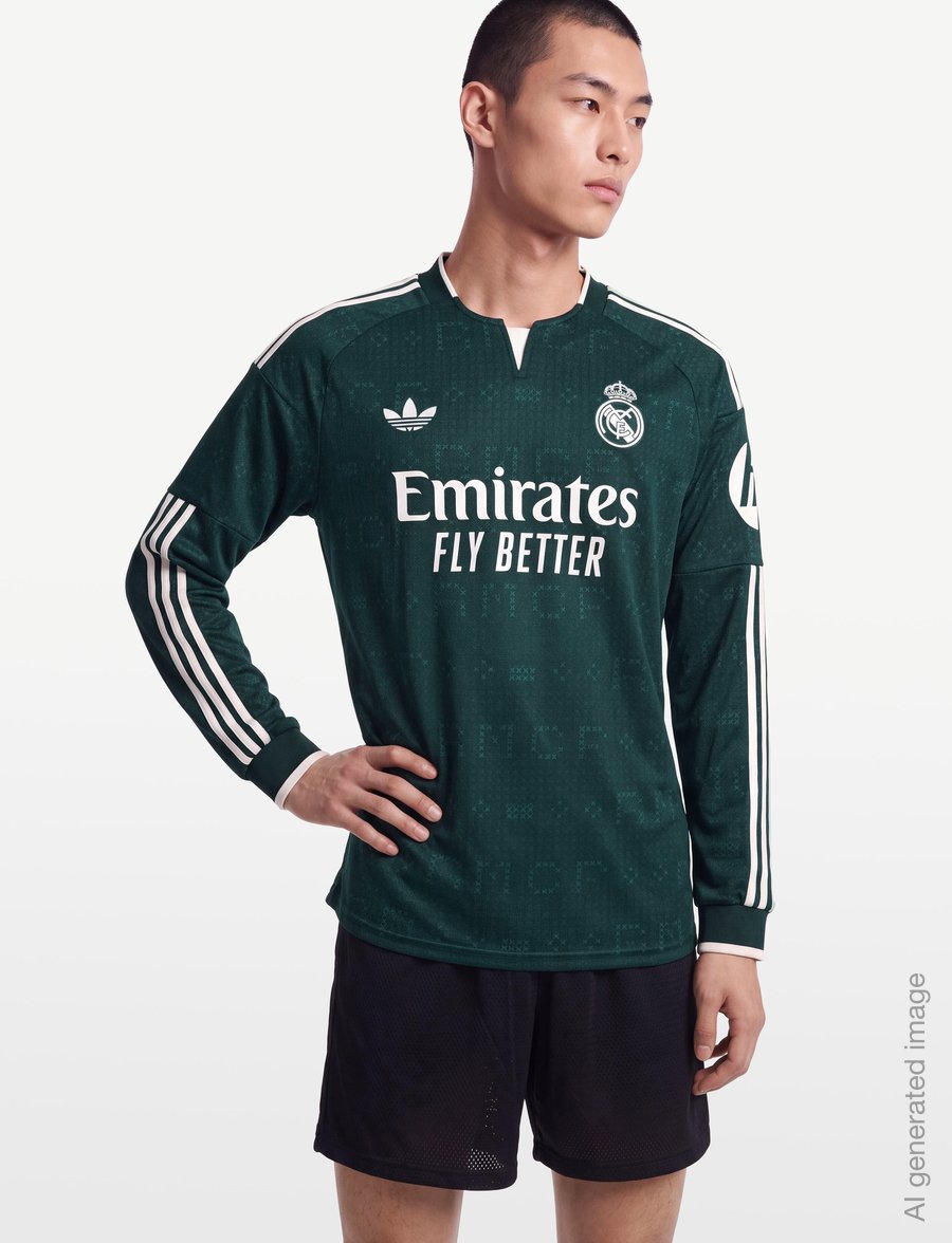 adidas Performance - Real Madrid Away Jersey LS - jalkapallopaidat - aurivy - 3