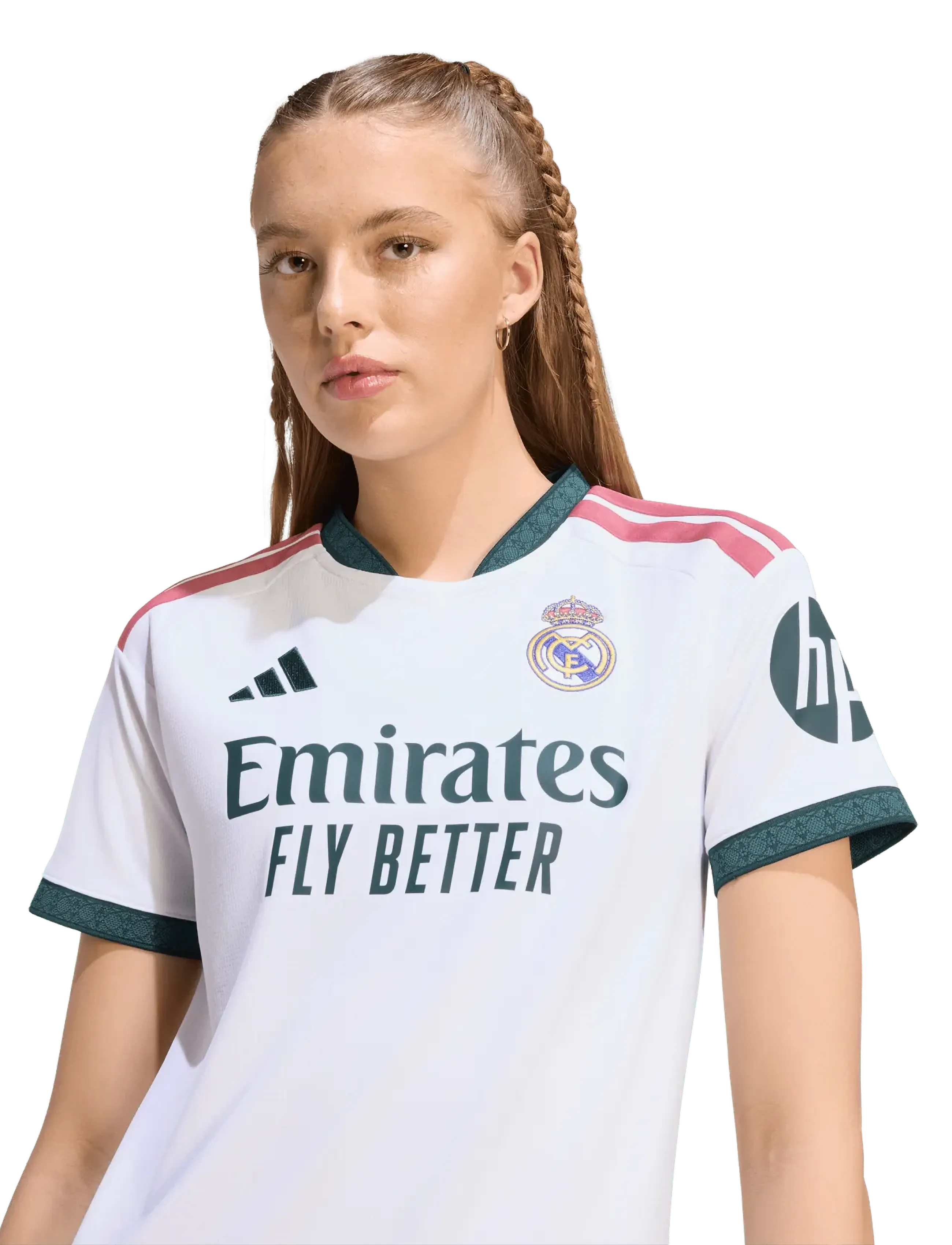 adidas Performance - REAL H JSY W - jalgpallisärgid - white - 4