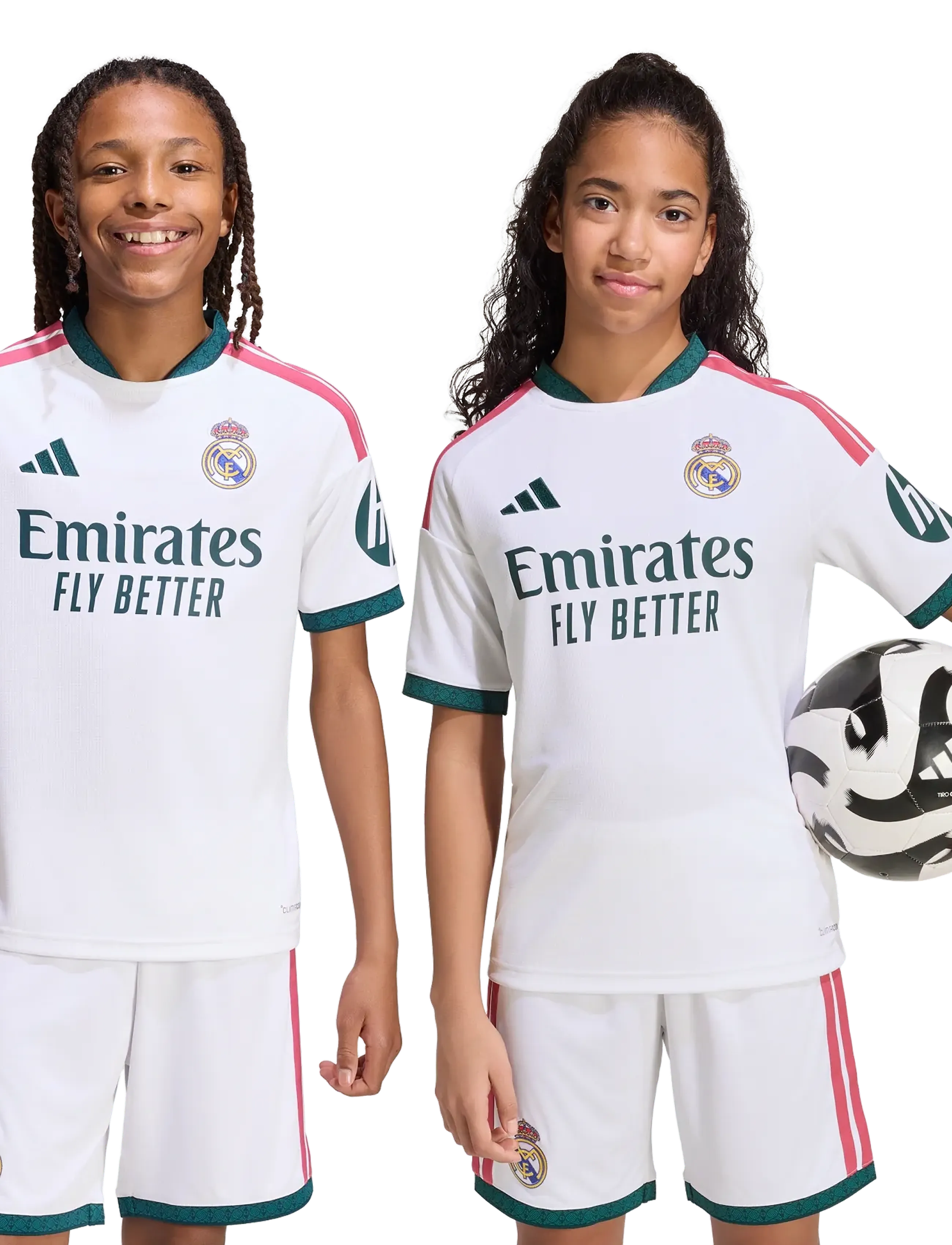 adidas Performance - REAL H JSY Y - sporttoppar - white - 3