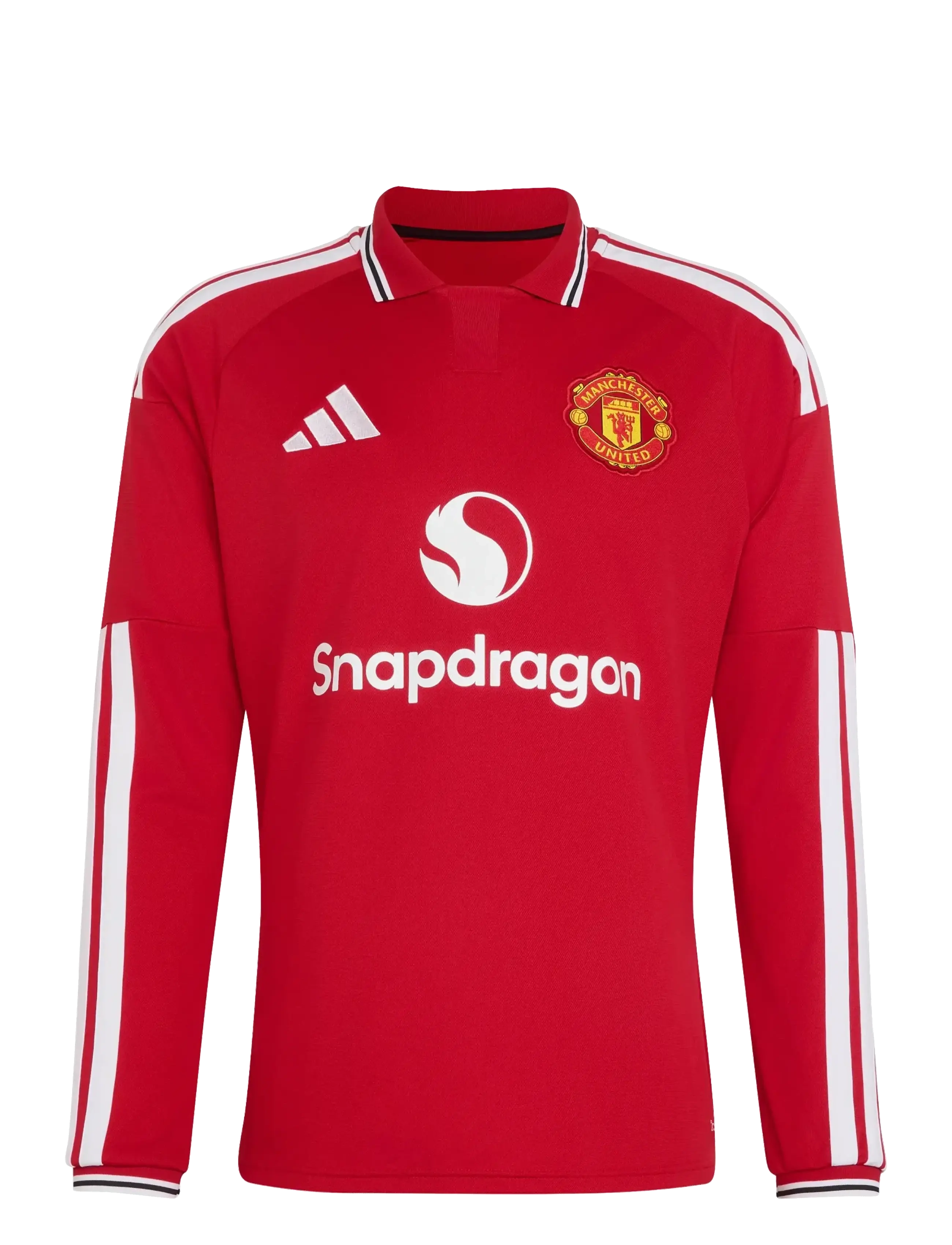 adidas Performance MUFC H JSY L - Jalgpallisärgid - MUFRED / red