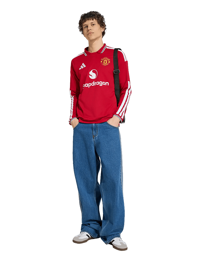 adidas Performance - MUFC H JSY L - fodboldtrøjer - mufred - 0