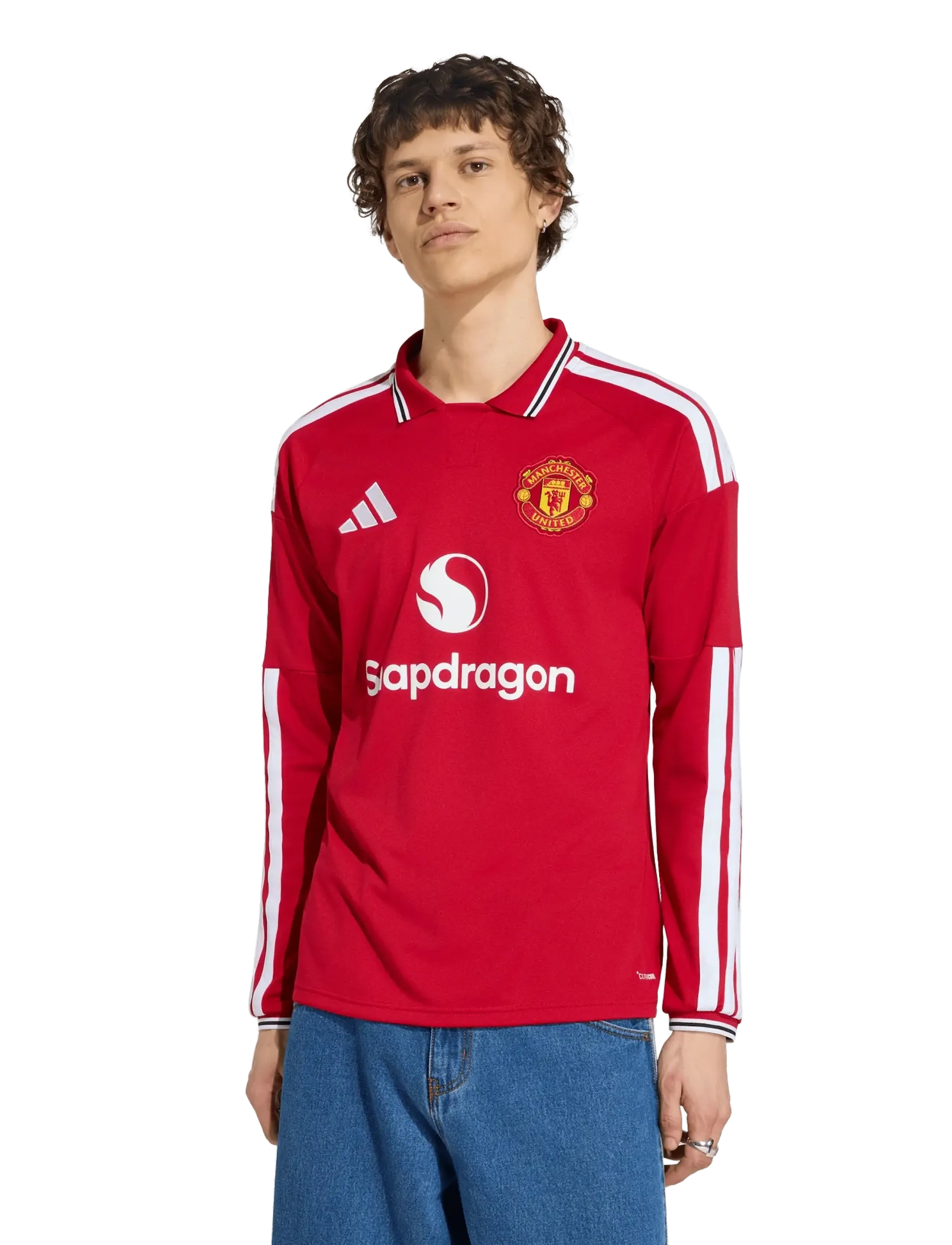 adidas Performance - MUFC H JSY L - fotballtrøyer - mufred - 5