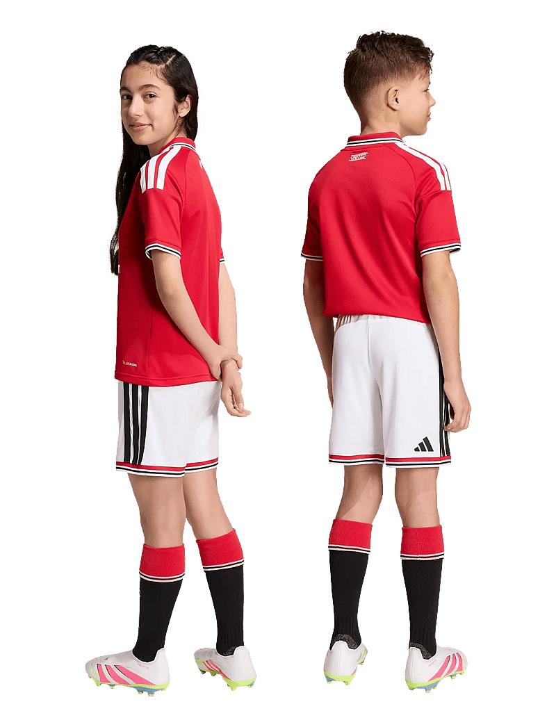 adidas Performance - MUFC H SHO Y - sportsshorts - white - 3