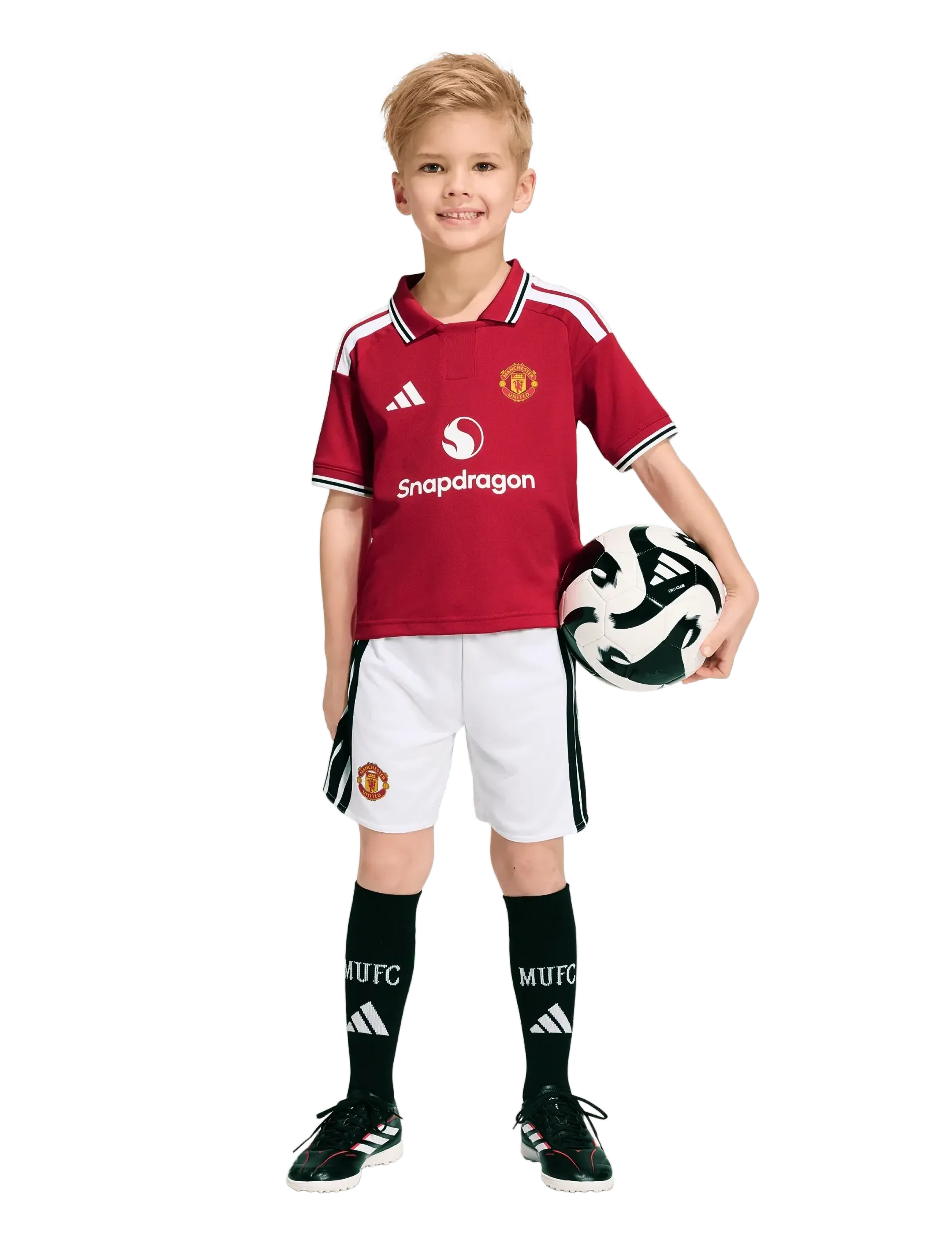 adidas Performance Manchester United F.c. Home Mini, 92, Sport, Rot - Sets With Short-sleeved T-shirt, Kinder