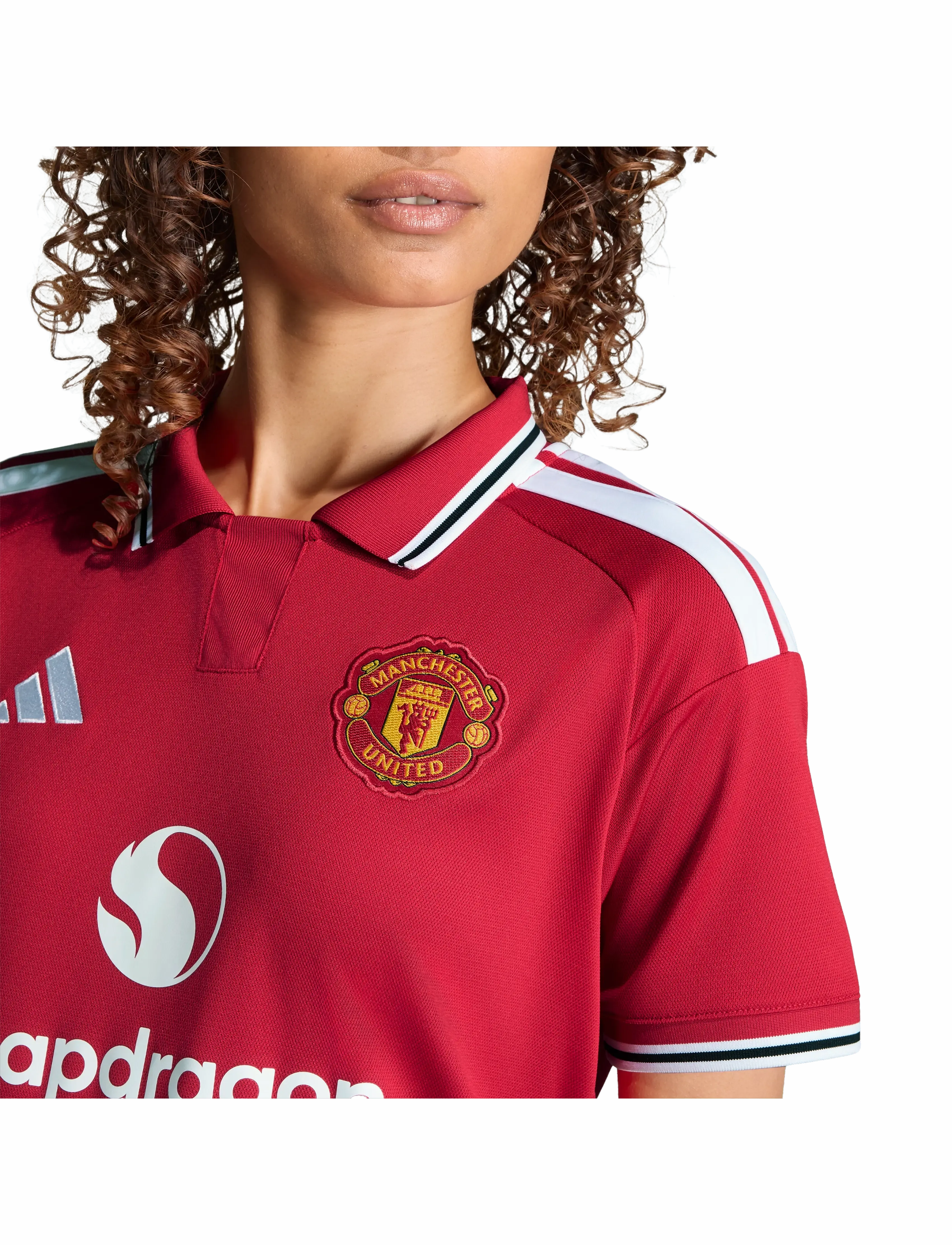 adidas Performance - Manchester United F.C. Home Jersey Women - fußballoberteile - mufred - 4