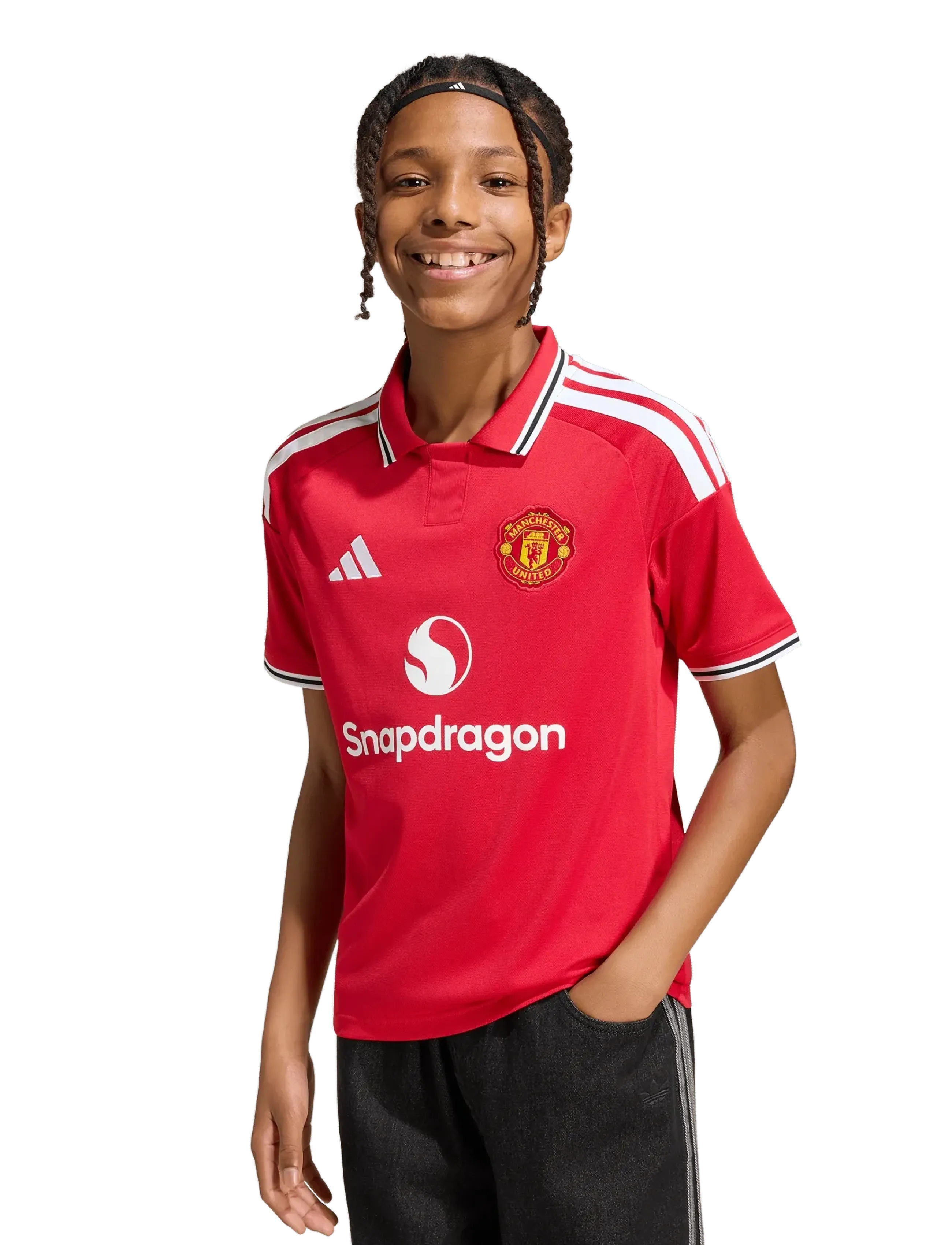 adidas Performance - MUFC H JSY Y - sporttoppar - mufred - 4