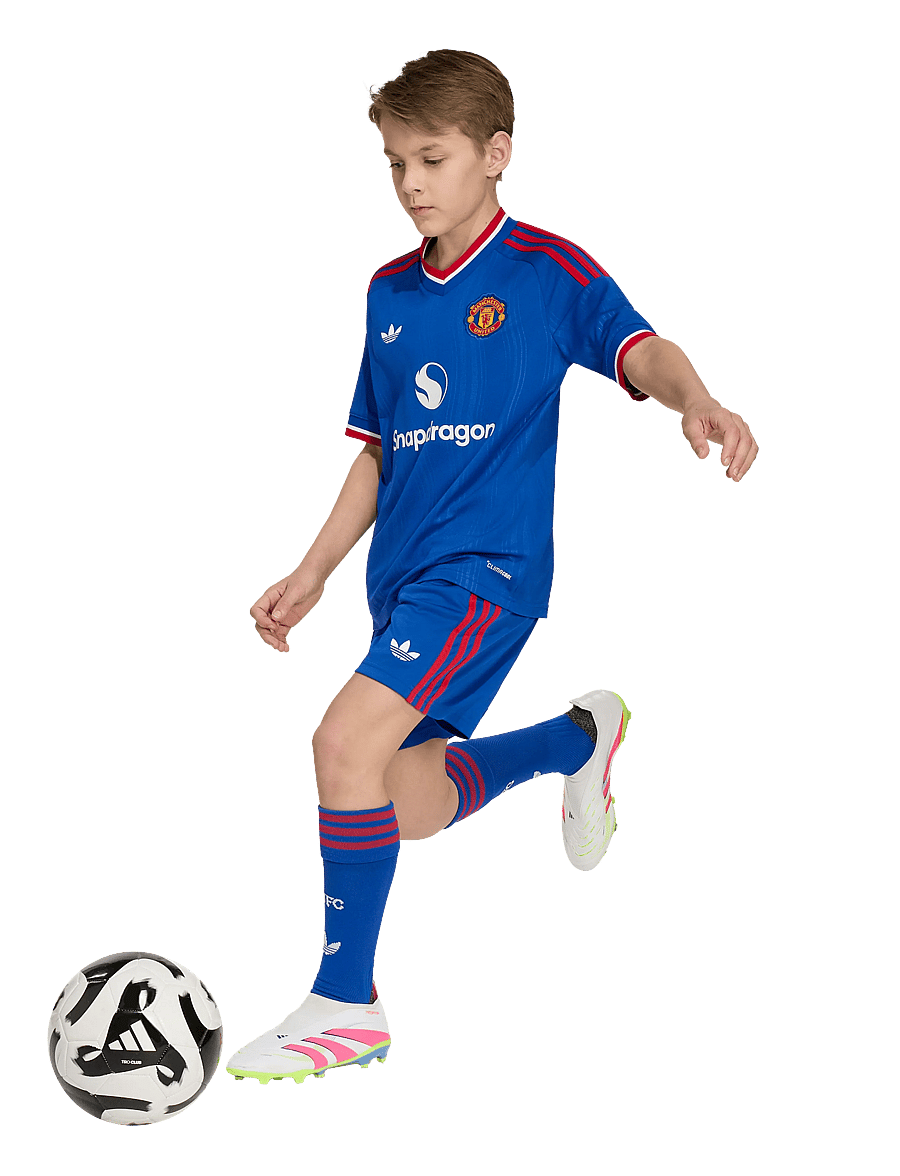 adidas Performance - MUFC A SHO Y - lühikesed spordipüksid - royblu - 0