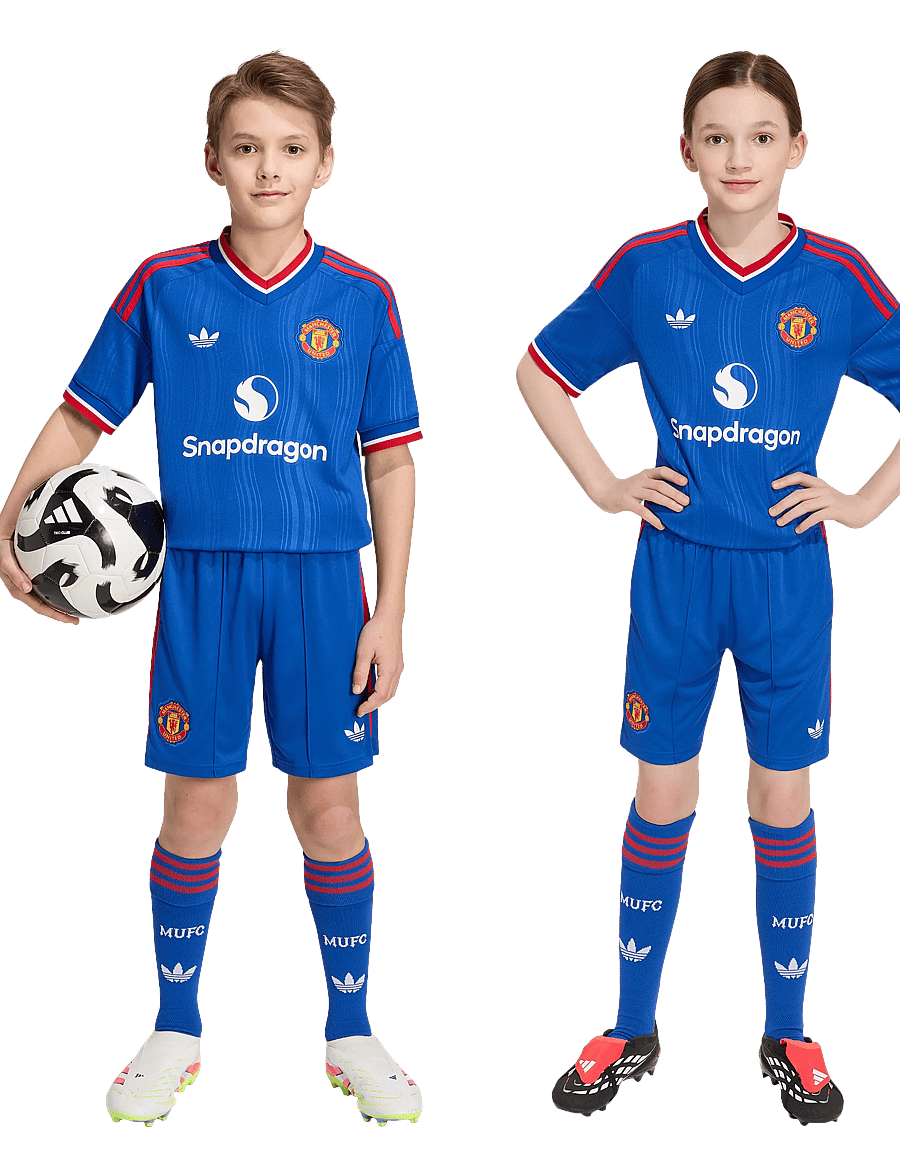adidas Performance - MUFC A SHO Y - lühikesed spordipüksid - royblu - 2