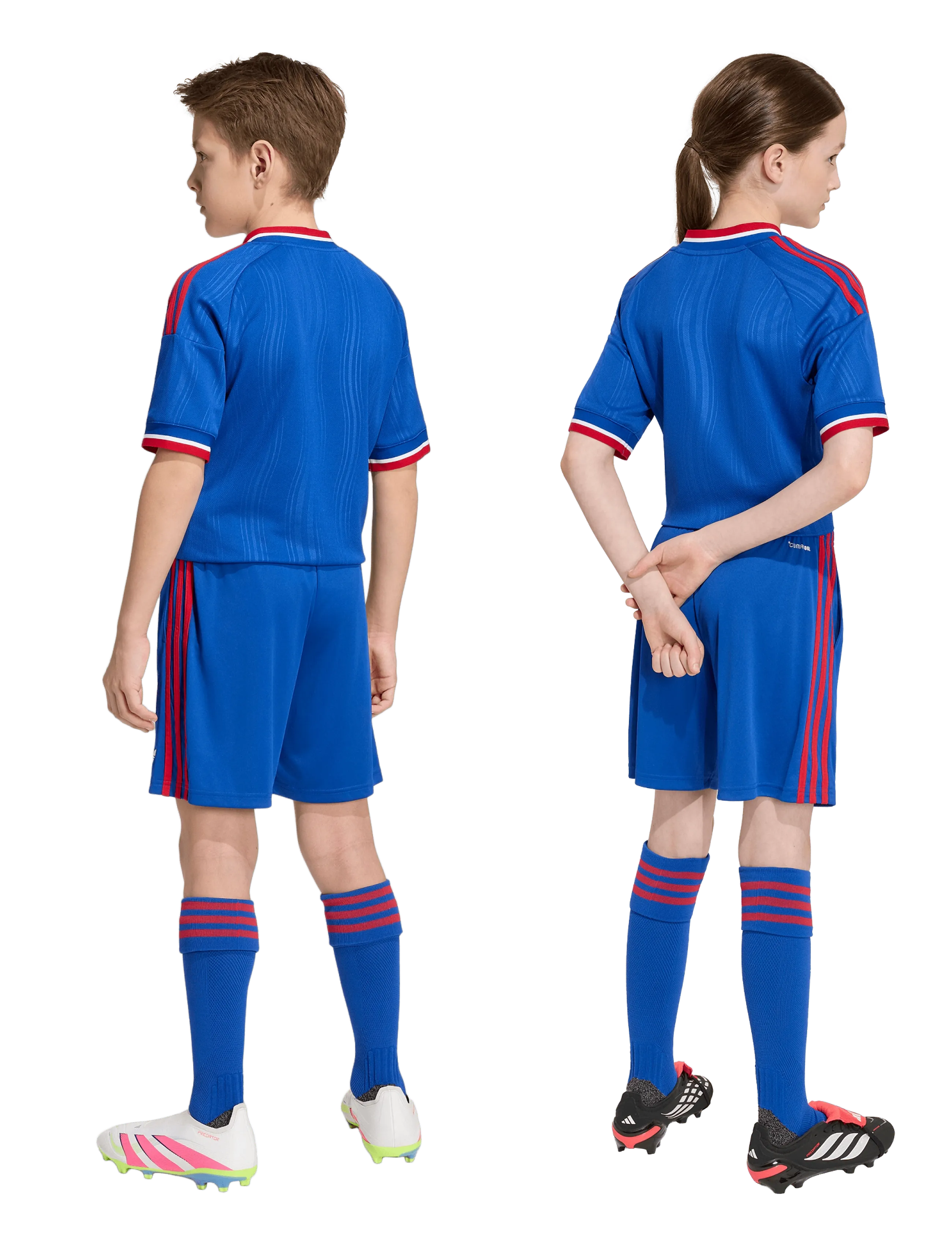 adidas Performance - MUFC A SHO Y - lühikesed spordipüksid - royblu - 3