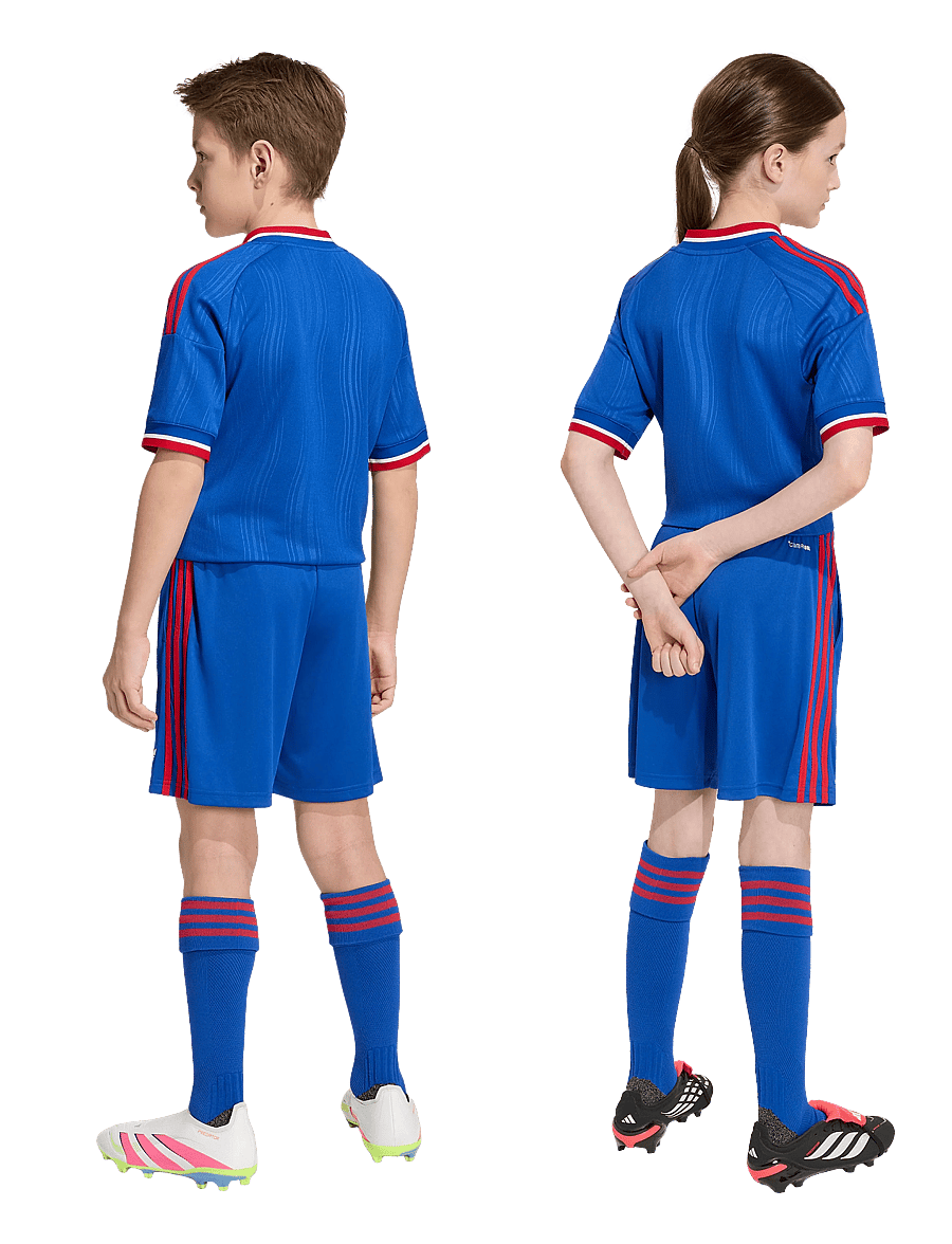 adidas Performance - MUFC A SHO Y - lühikesed spordipüksid - royblu - 3