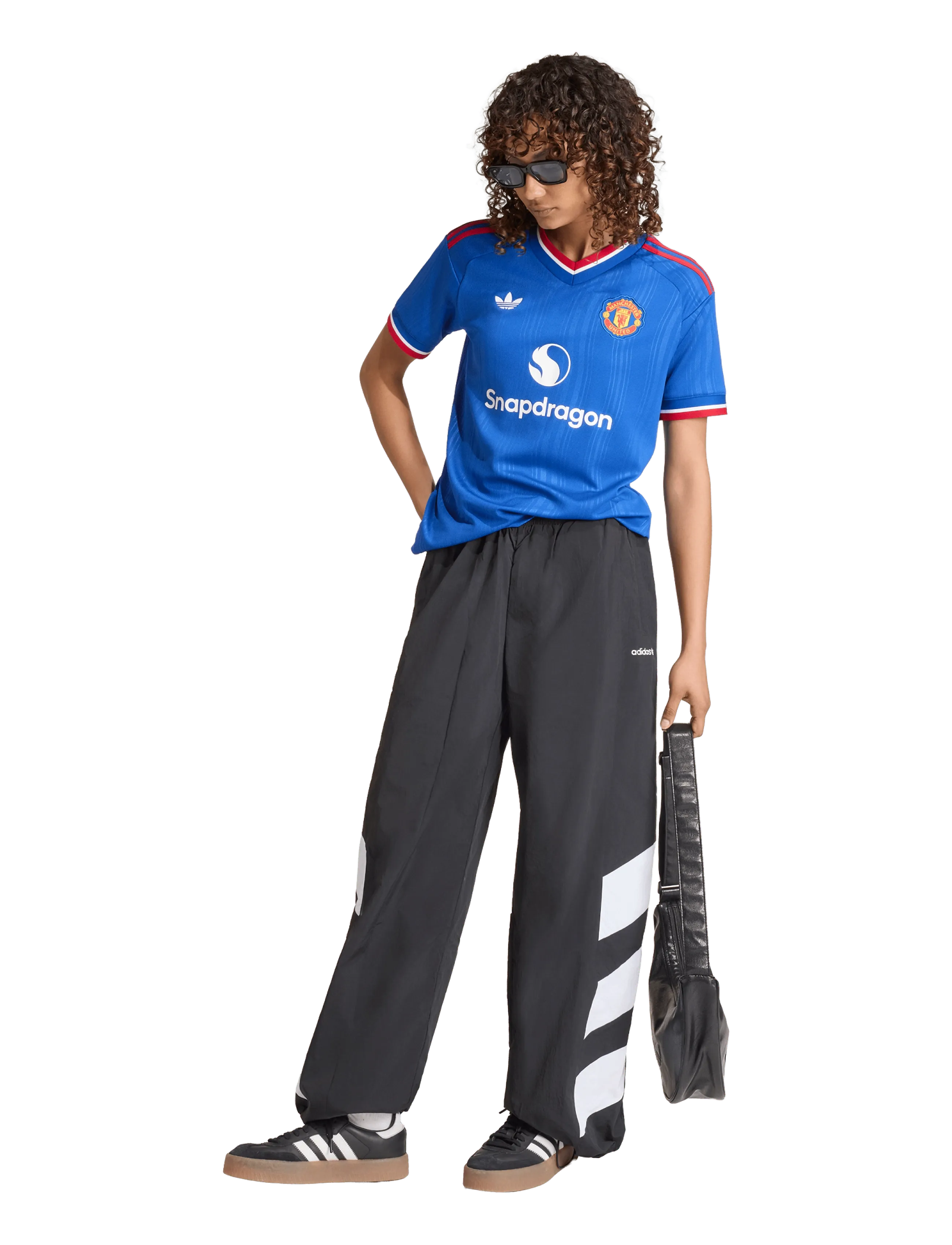 adidas Performance Manchester United Fc Away Jersey Women 26/27, Fußballtrikot, Blau, Gr.XS
