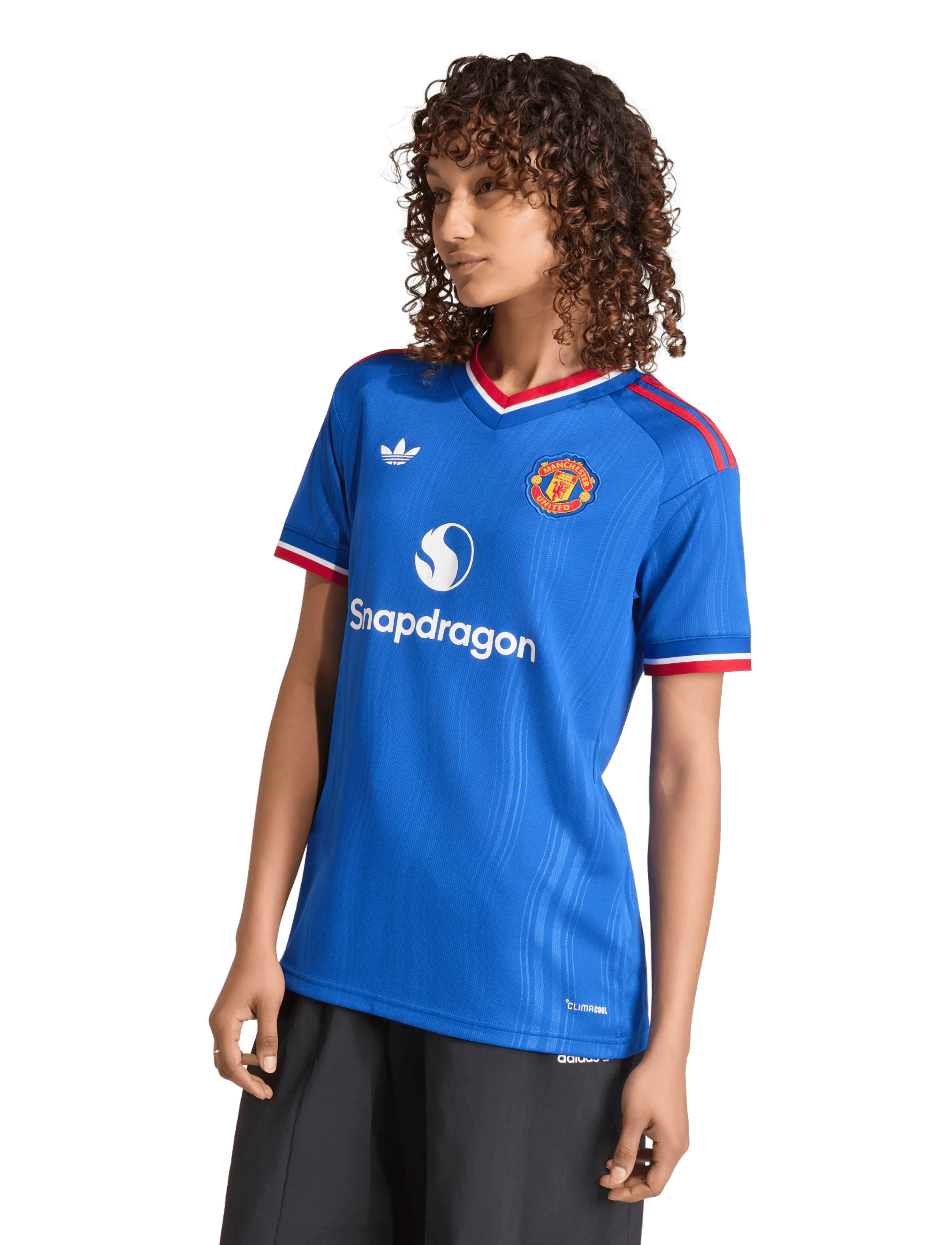 adidas Performance - MUFC A JSY W - fußballoberteile - royblu - 3