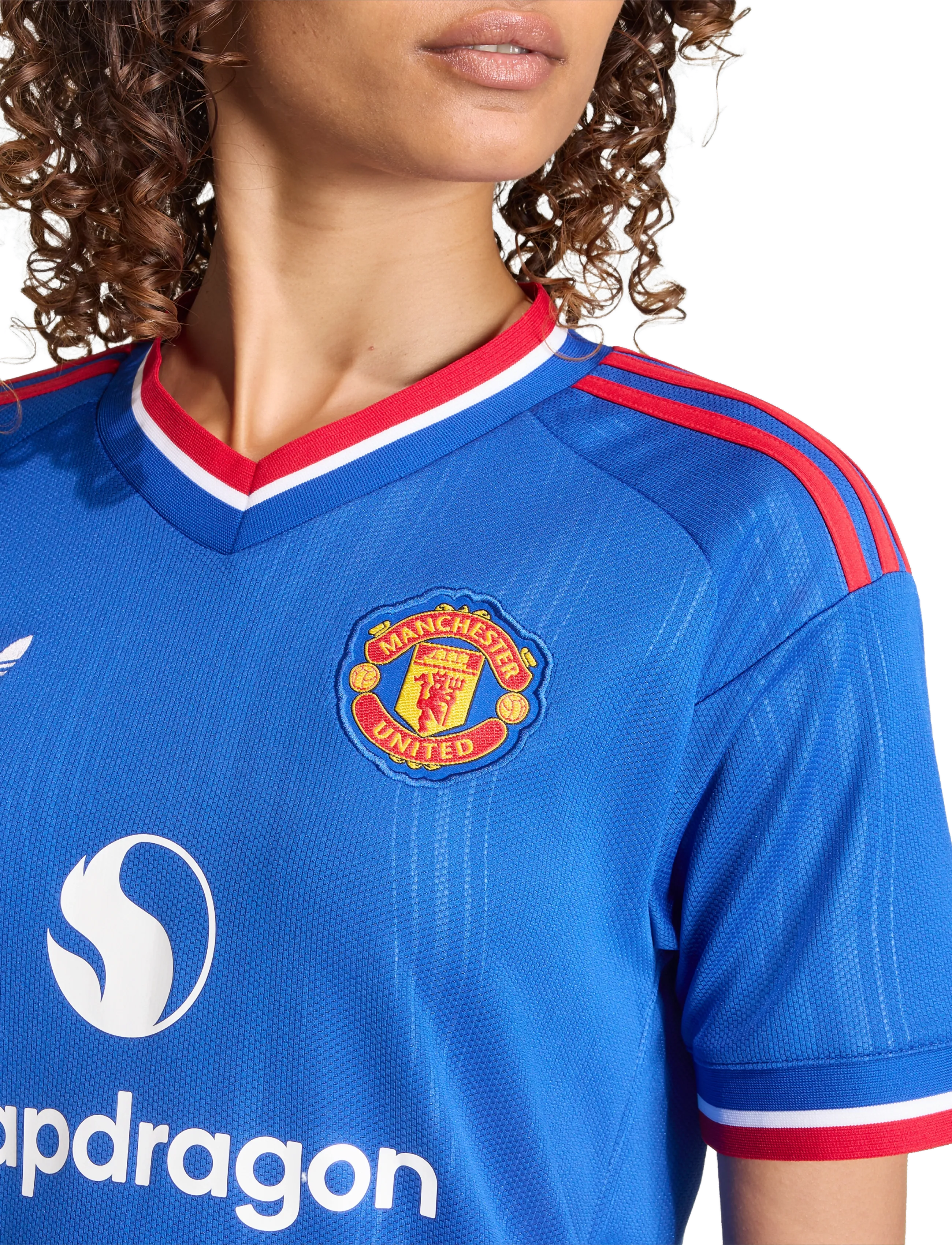 adidas Performance - MUFC A JSY W - fußballoberteile - royblu - 4