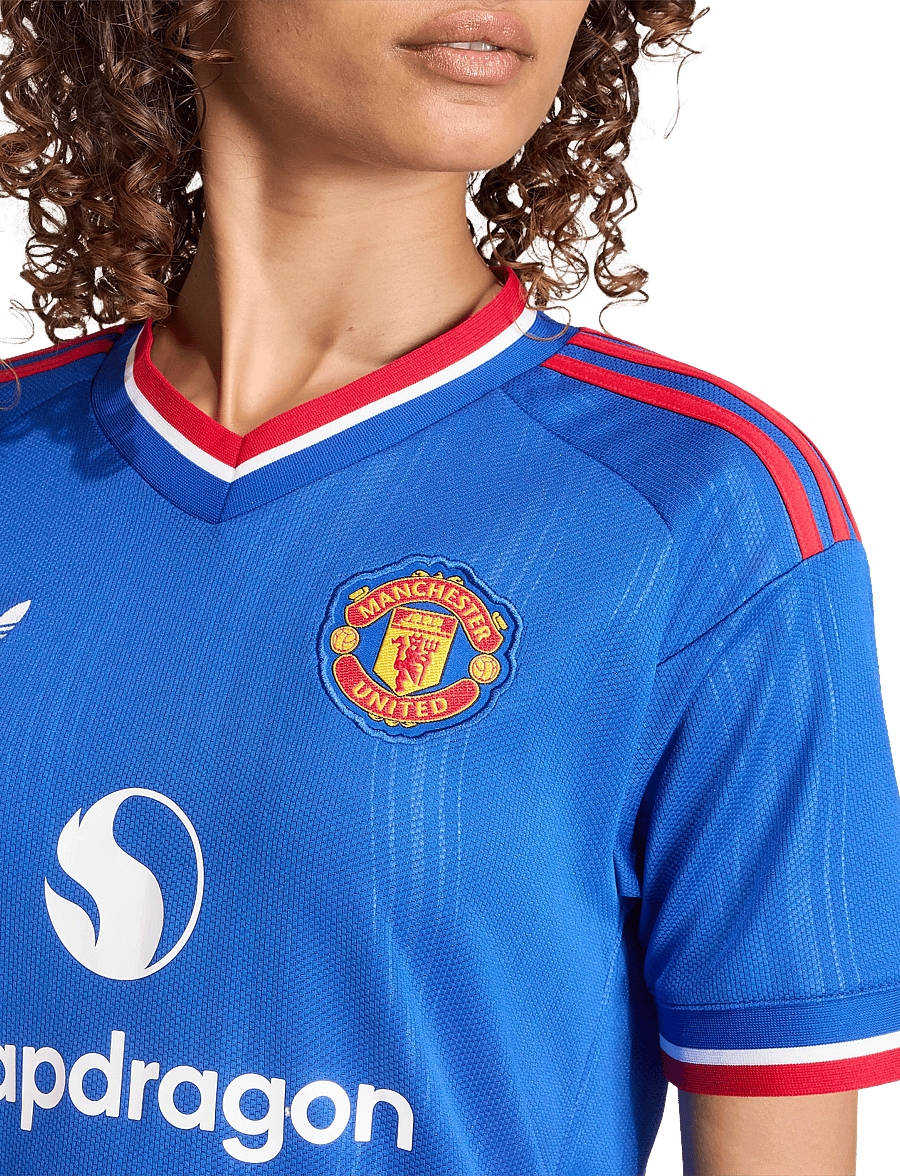 adidas Performance - MUFC A JSY W - fußballoberteile - royblu - 4