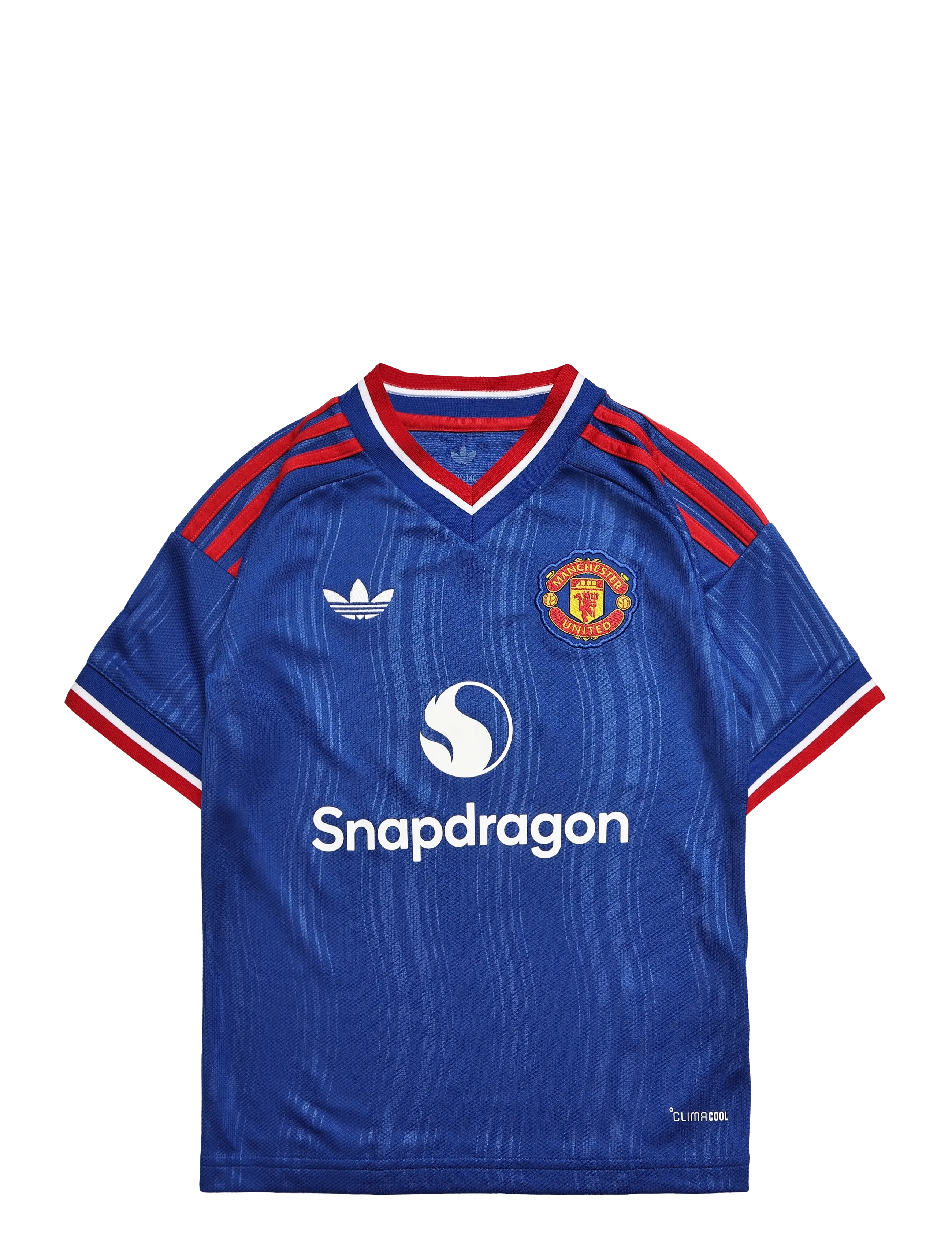 adidas Performance MUFC A JSY Y - Kläder - ROYBLU / blue