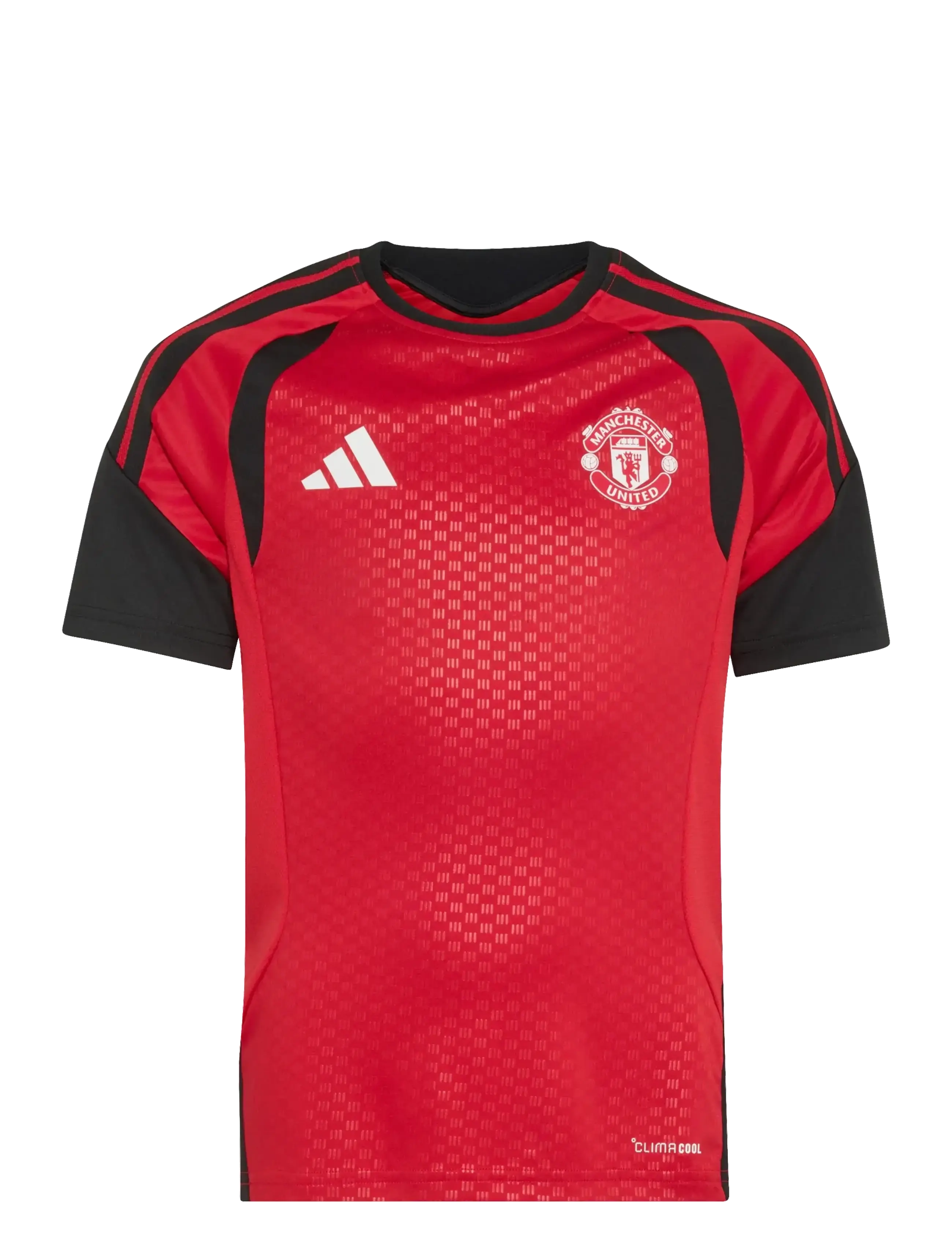 adidas Performance Manchester United F.c. Training Jersey, 164, Red, T-Shirts > Fodboldtrøjer, Børn