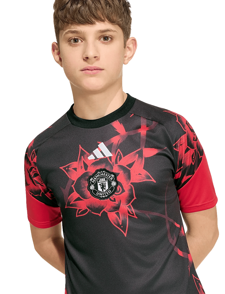 adidas Performance - MUFC PRESHI Y - sportoberteile - mufred/black - 4