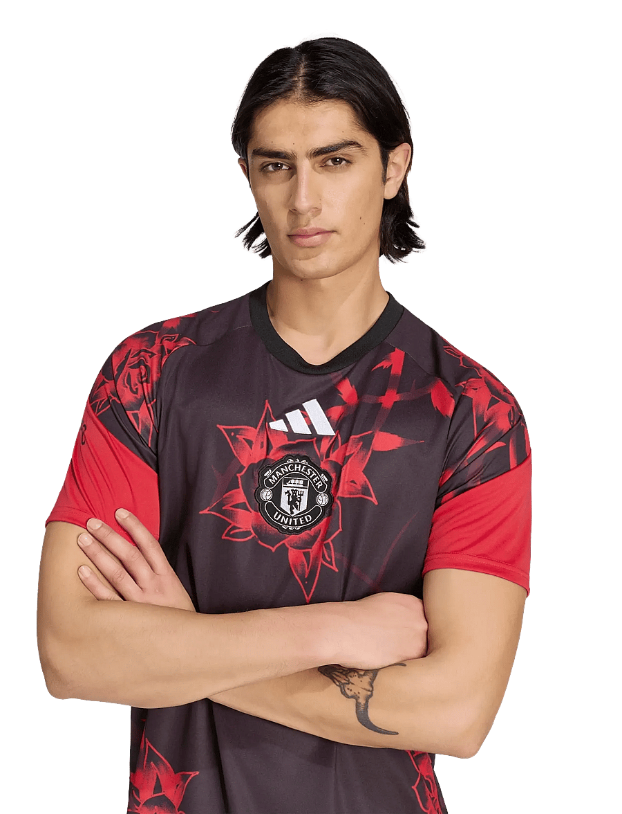 adidas Performance - Manchester United F.C. Pre Shirt - fußballoberteile - mufred/black - 3
