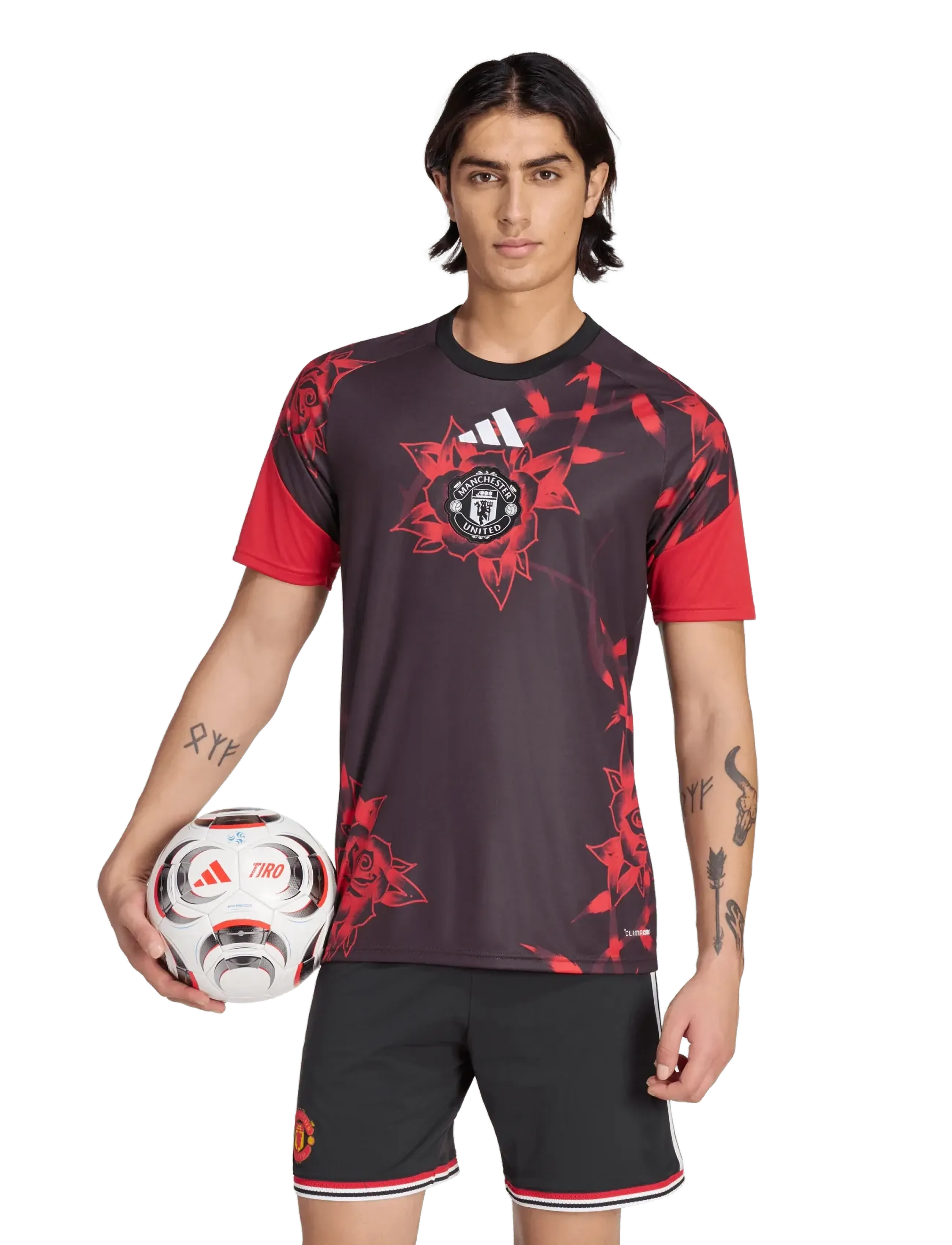 adidas Performance - MUFC PRESHI - mufred/black - 5