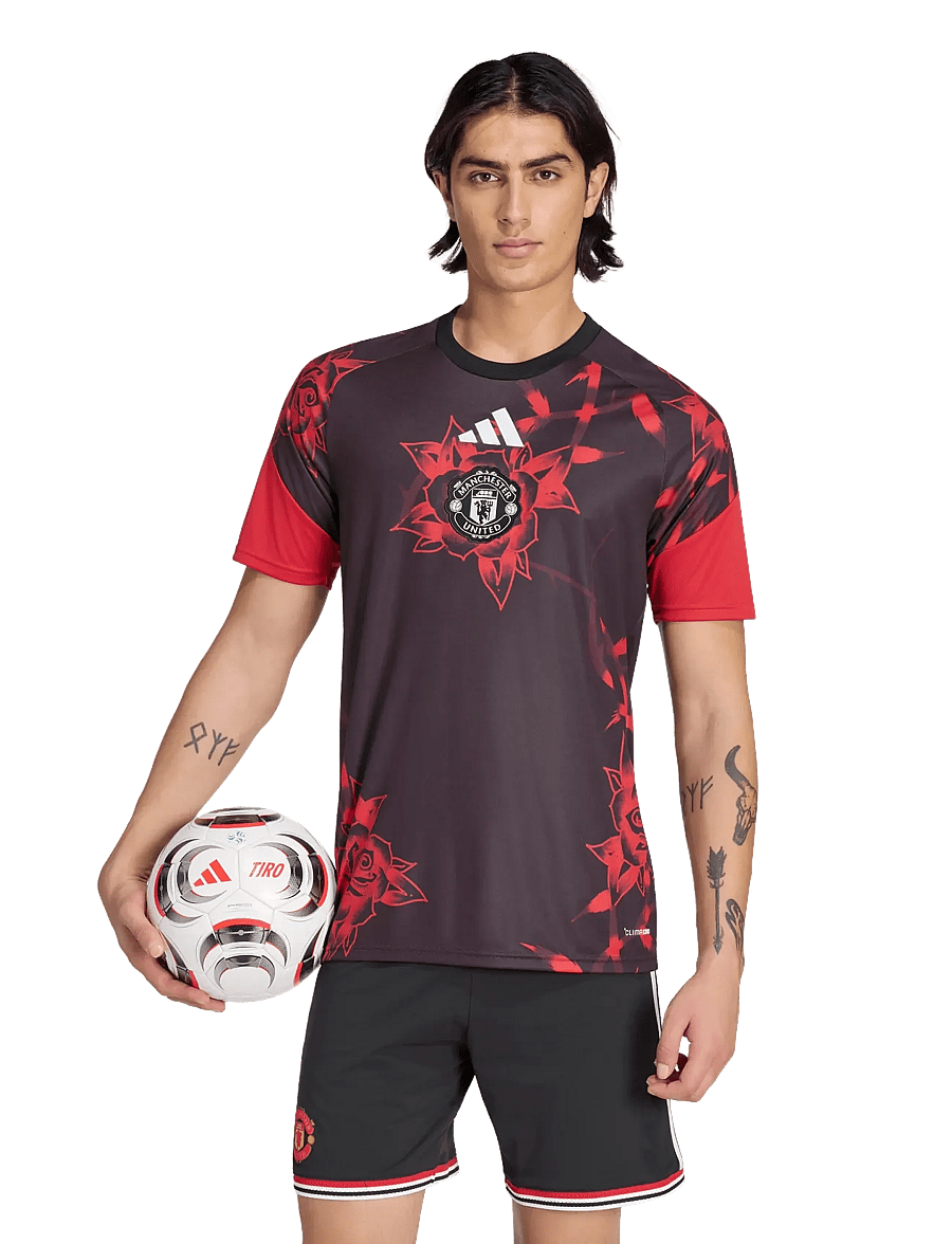 adidas Performance - Manchester United F.C. Pre Shirt - fußballoberteile - mufred/black - 5