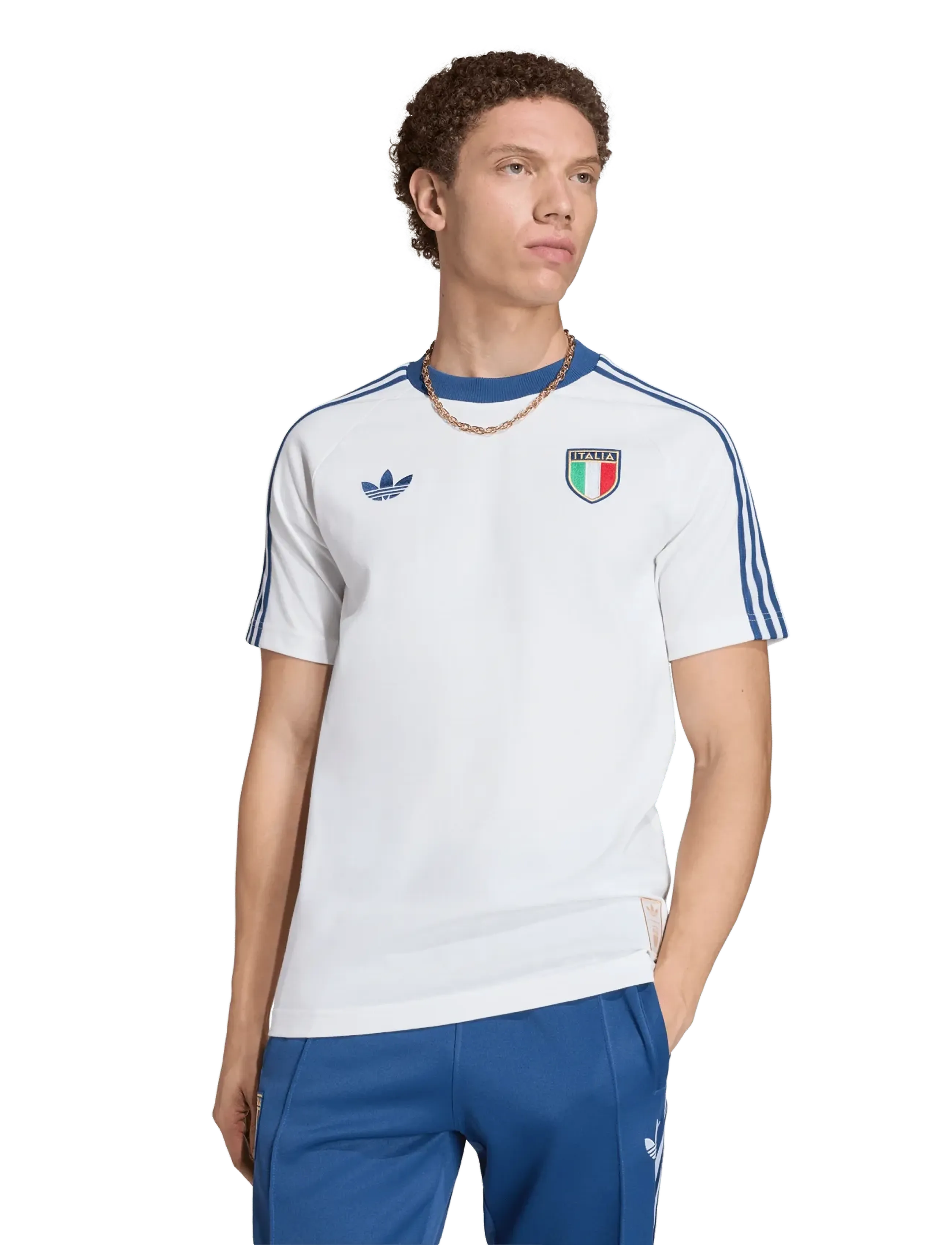 adidas Performance - FIGC OG TEE - fotbollströjor - crywht - 3