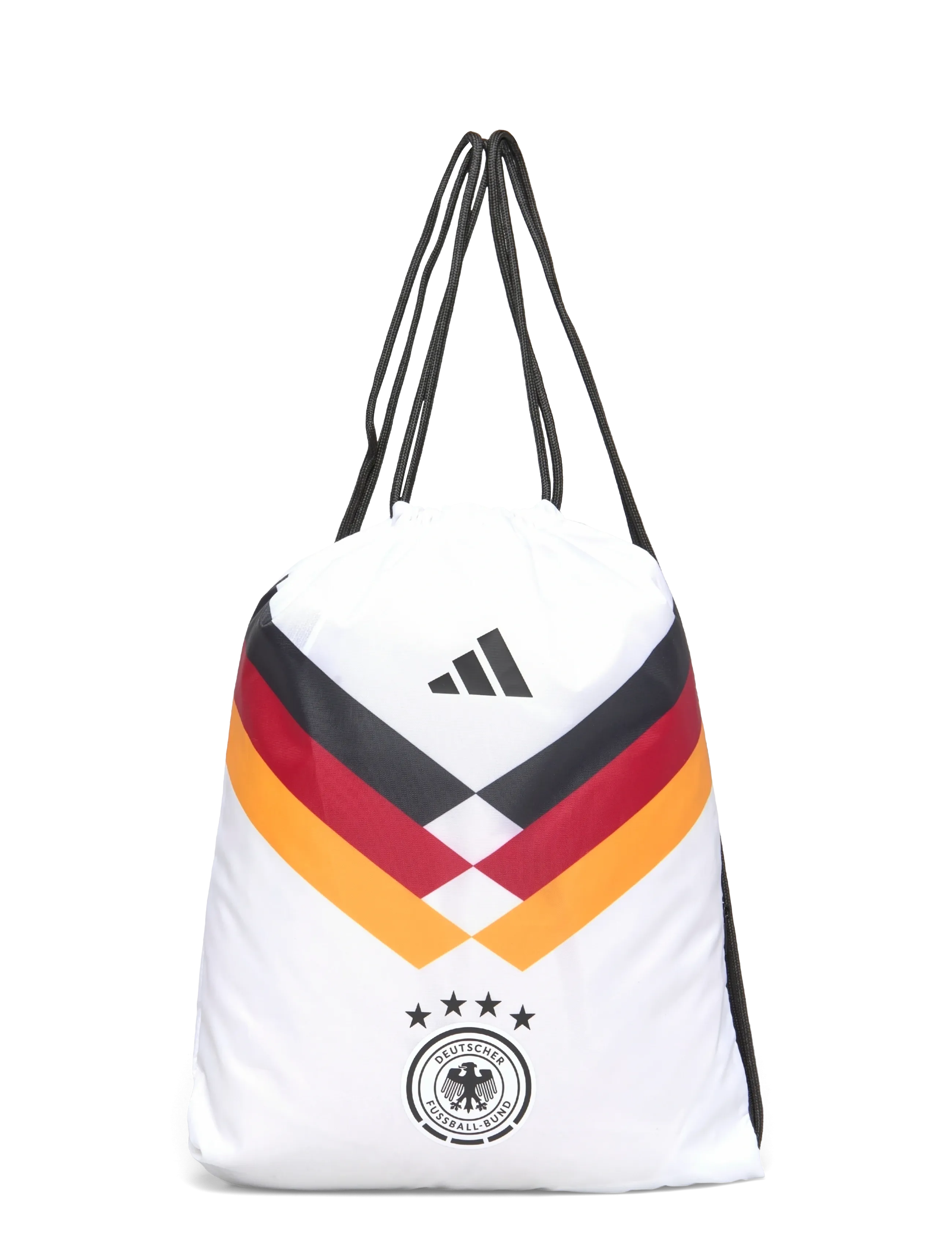 adidas Performance DFB GYMSACK - Sportstasker - WHITE/BLACK/MULTCO / white