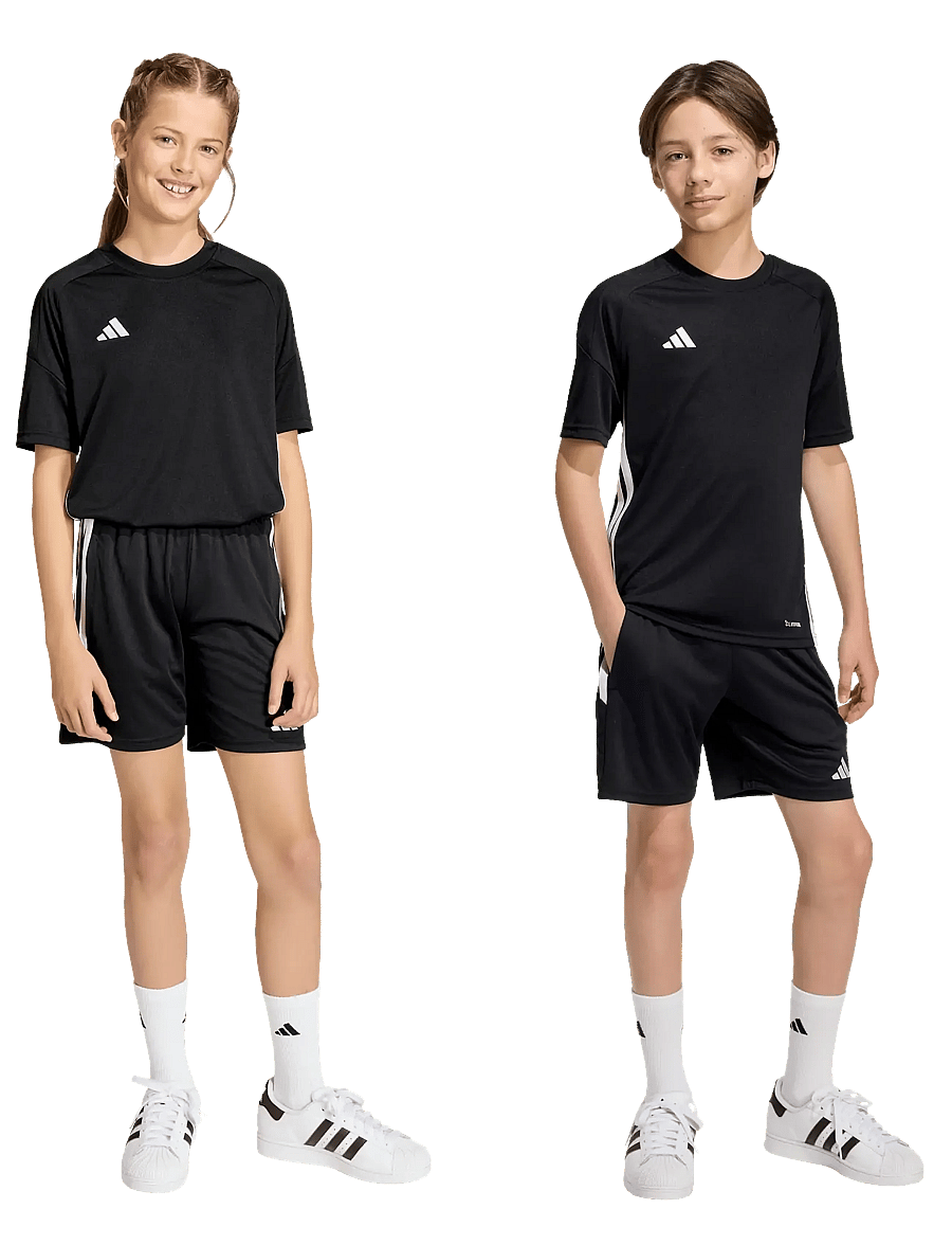 adidas Performance - TIRO ES SHO Y - sport-shorts - black/black/white - 2
