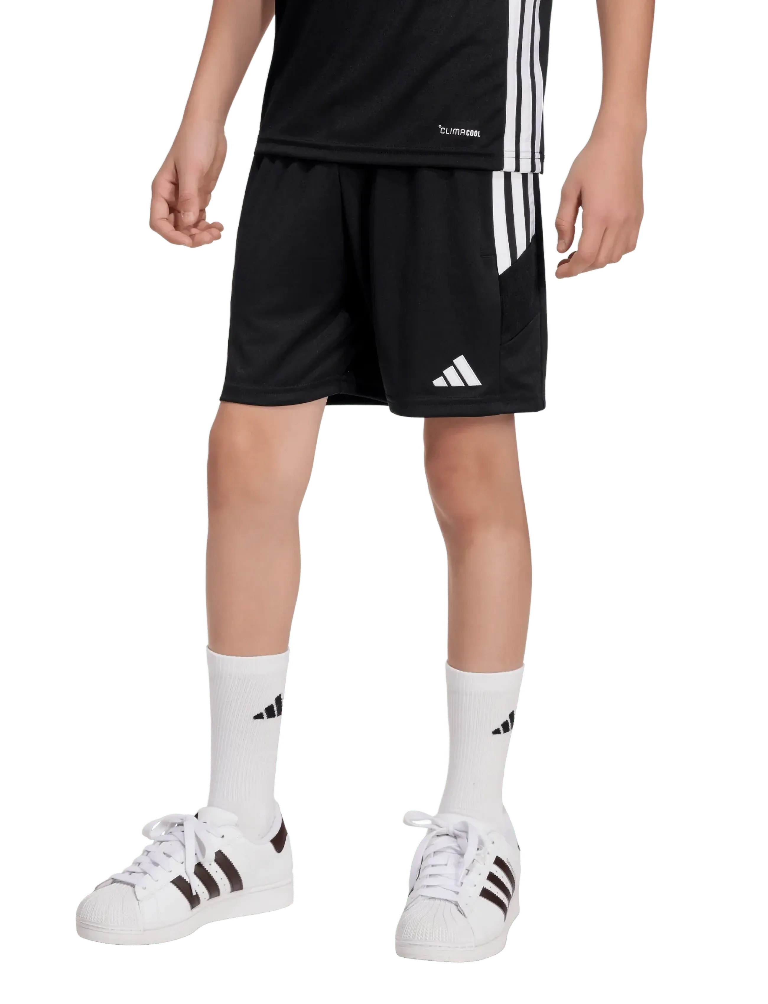 adidas Performance - TIRO ES SHO Y - sportshorts - black/black/white - 4